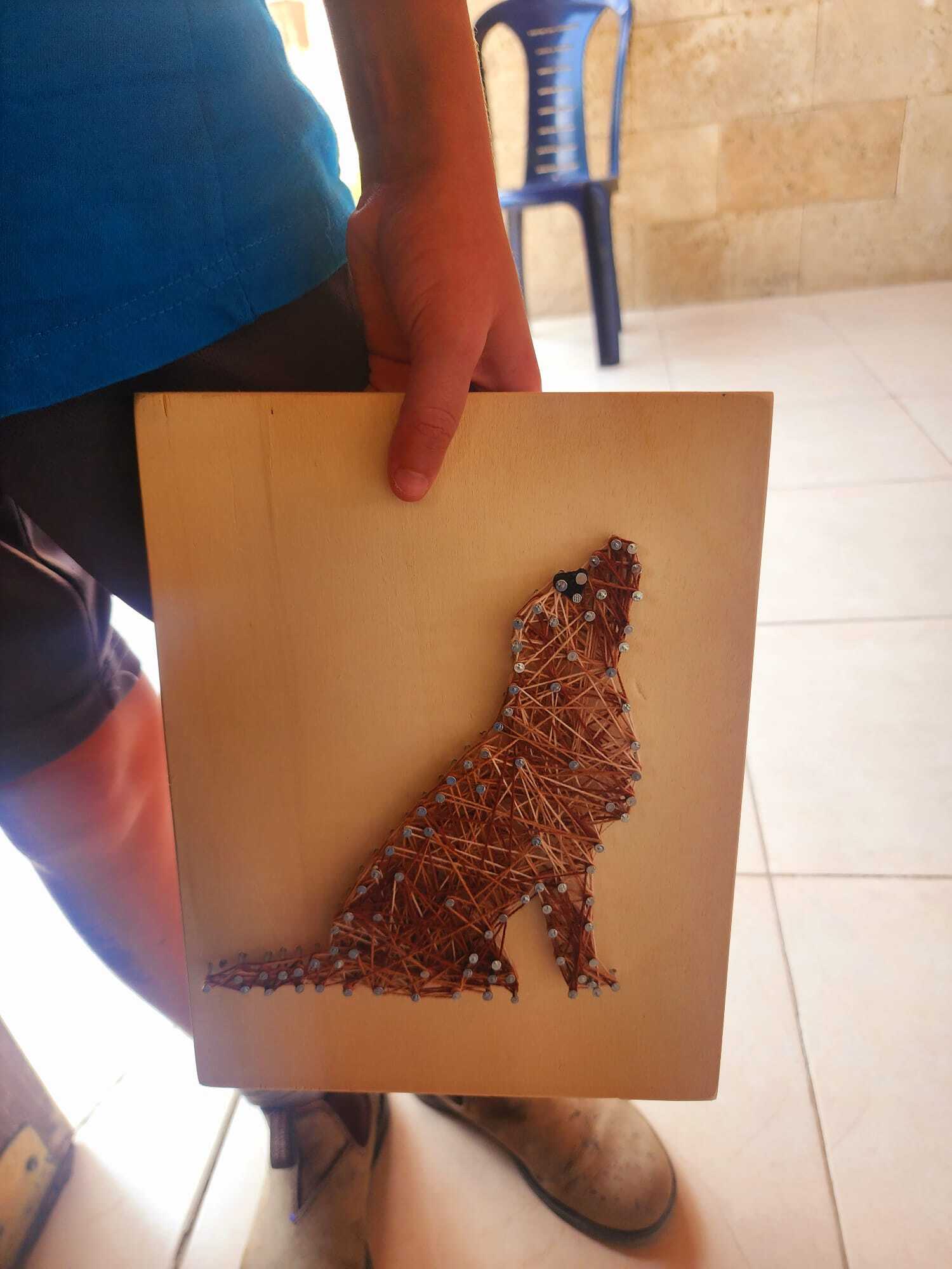 סדנת מסמרים וחוטי רקמה