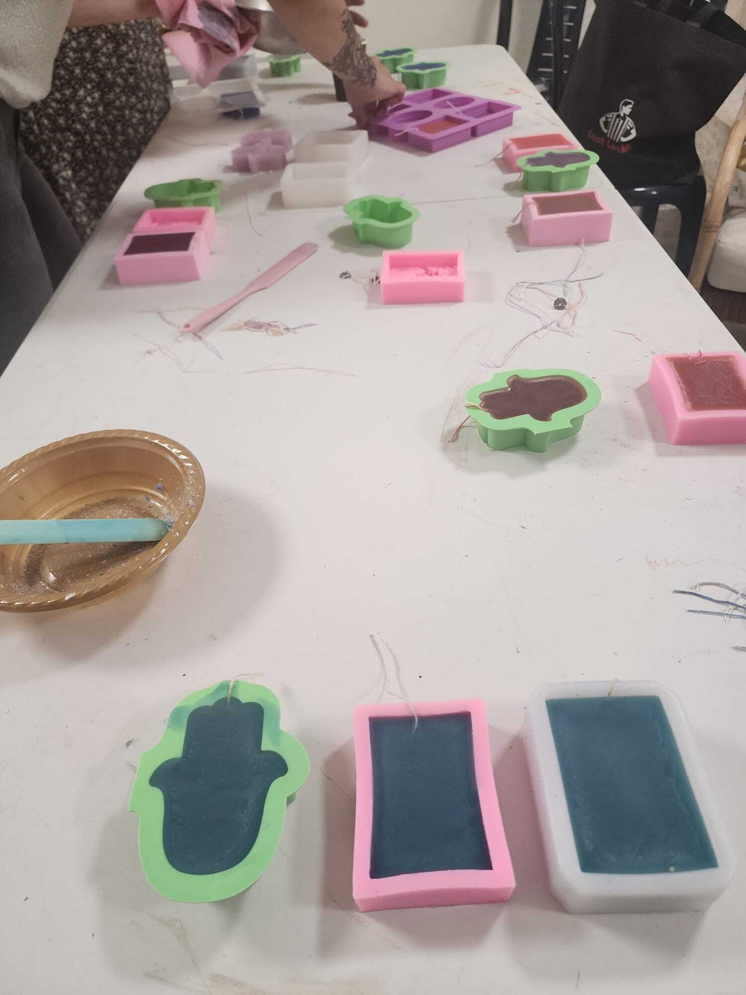 סדנת יציקת נרות