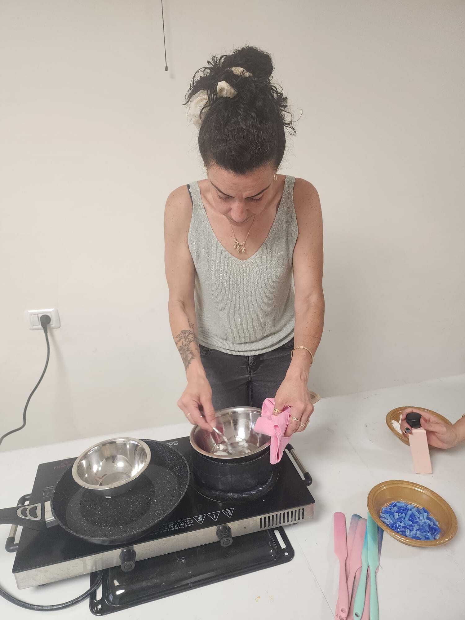 סדנת יציקת נרות