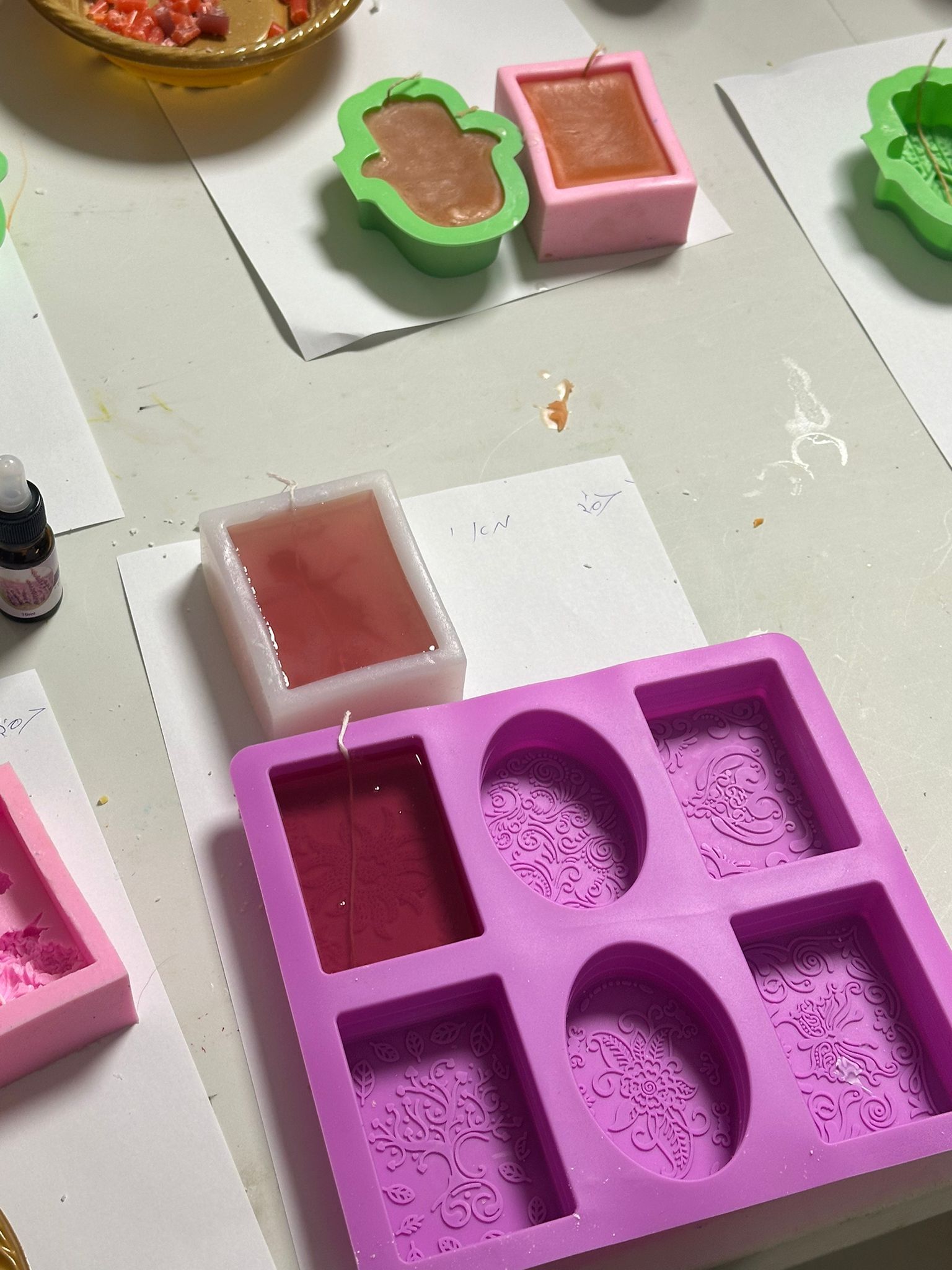 סדנת יציקת נרות