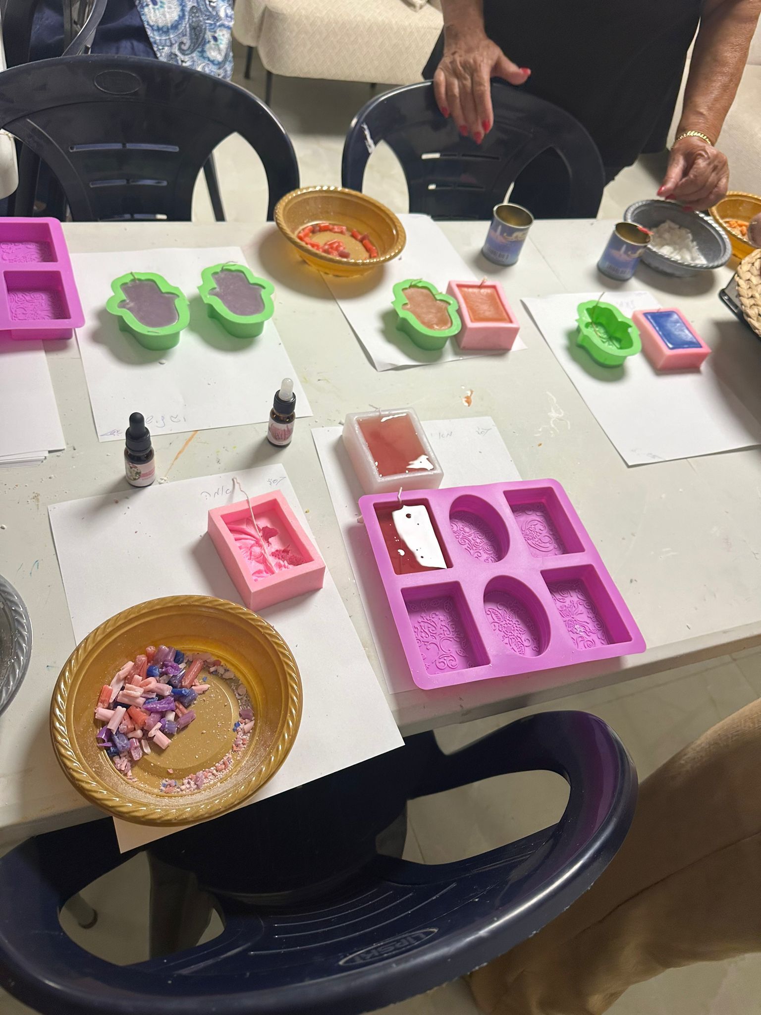 סדנת יציקת נרות