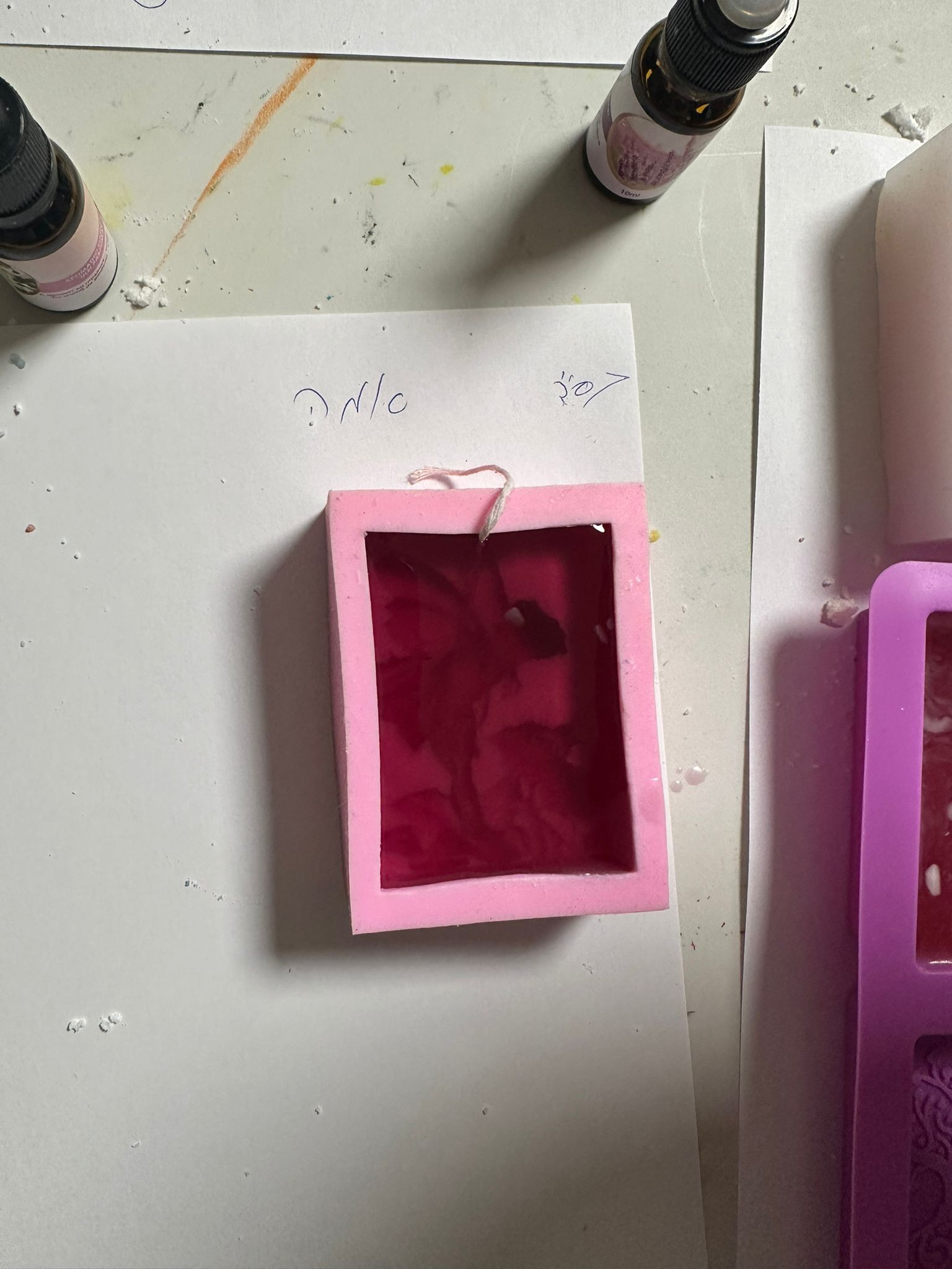 סדנת יציקת נרות