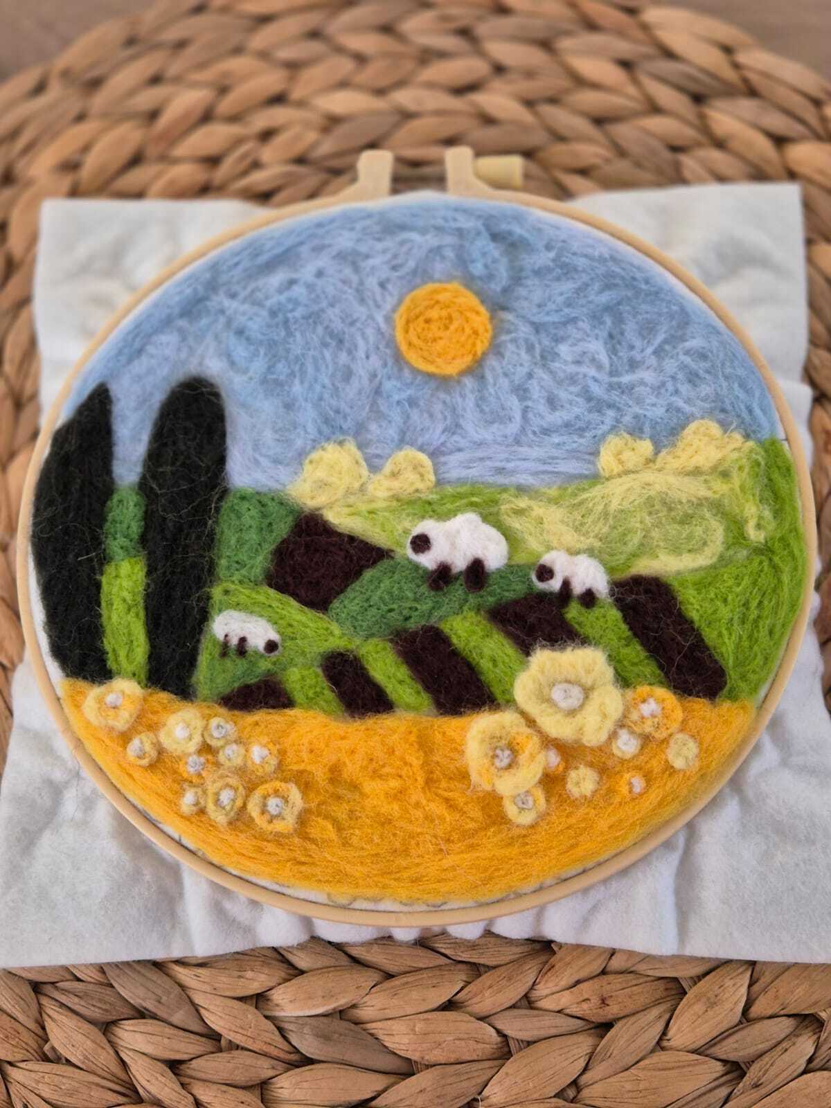 סדנת הכנת תמונה בליבוד בטכניקת פינצ'ינג