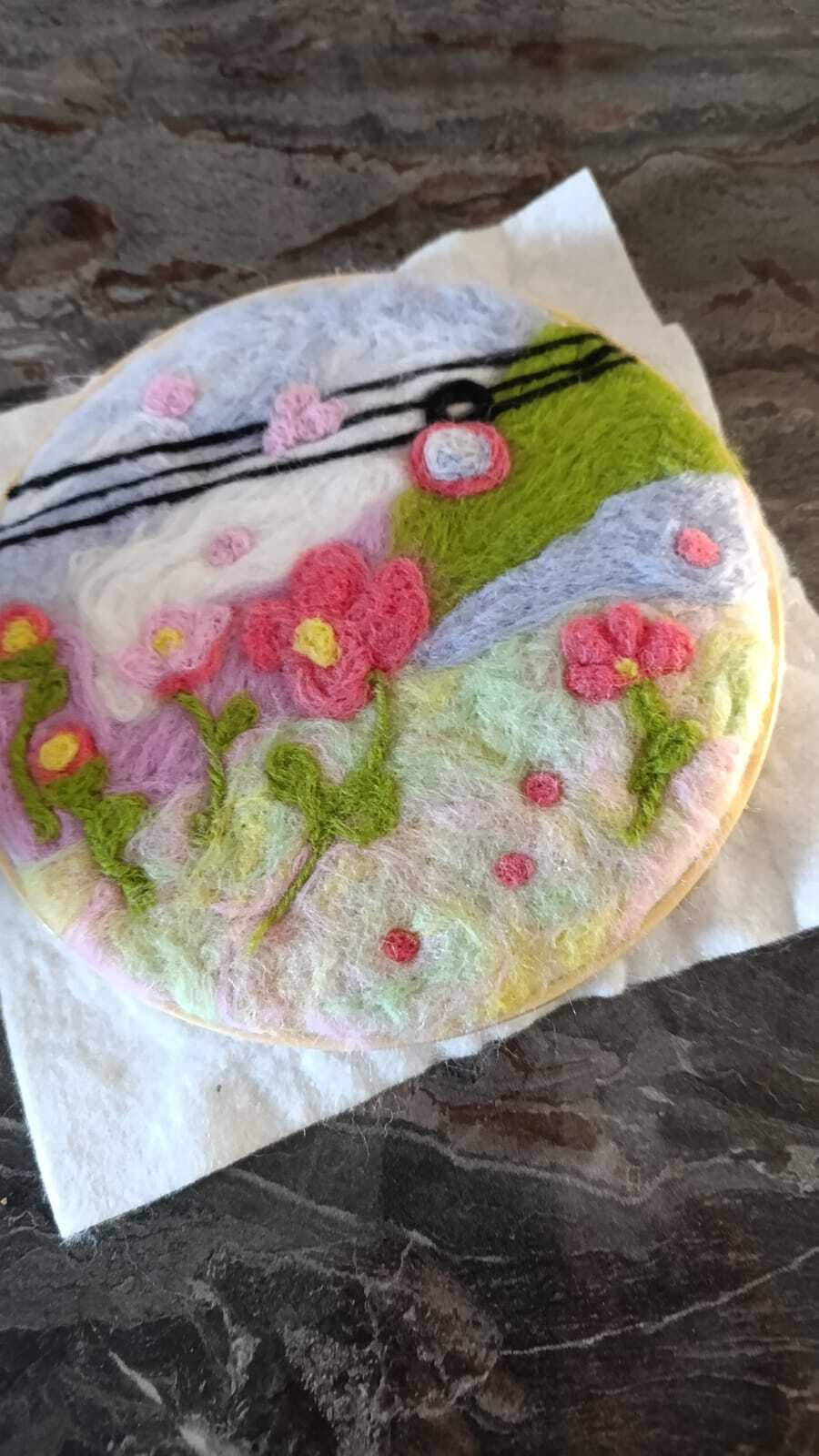 סדנת הכנת תמונה בליבוד בטכניקת פינצ'ינג