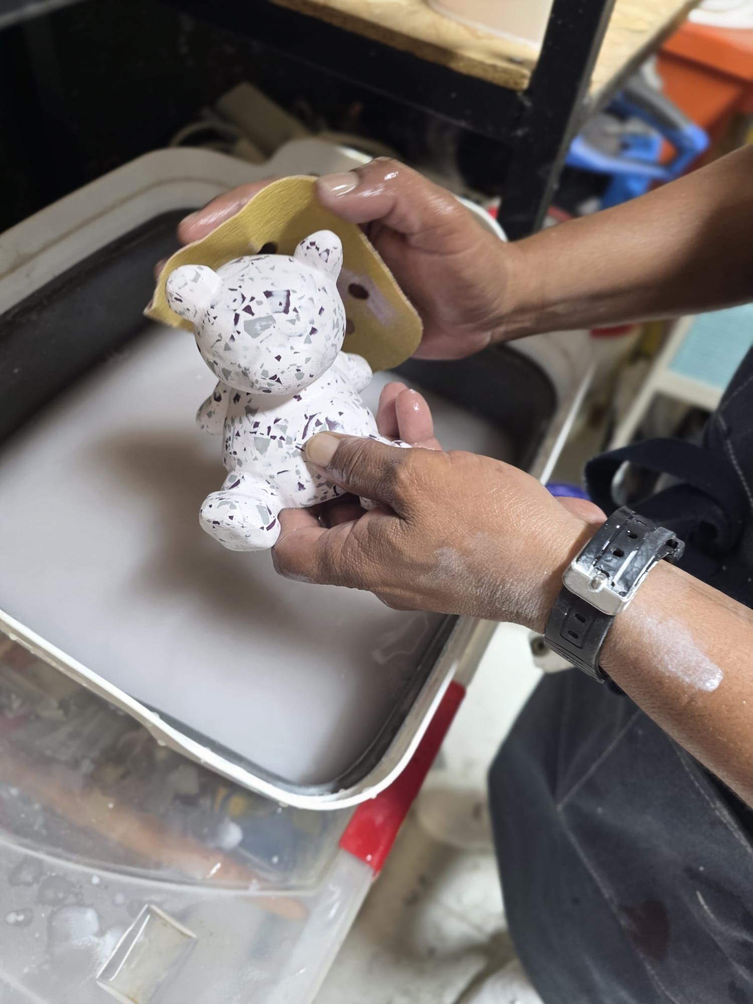 סדנת יציקות טרצו (Terrazzo) – אמנות צבעונית בעבודת יד