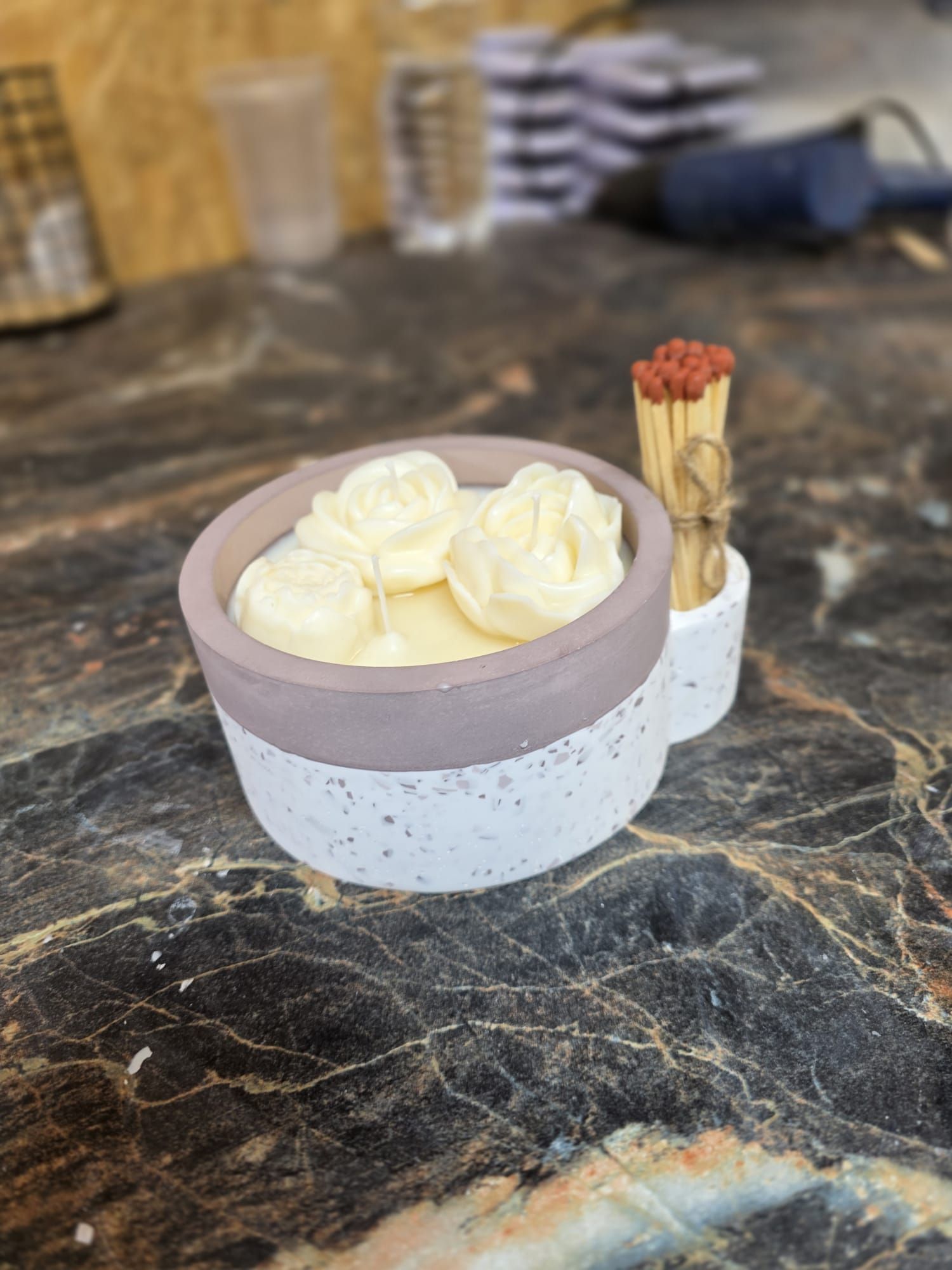 סדנת יציקות טרצו (Terrazzo) – אמנות צבעונית בעבודת יד