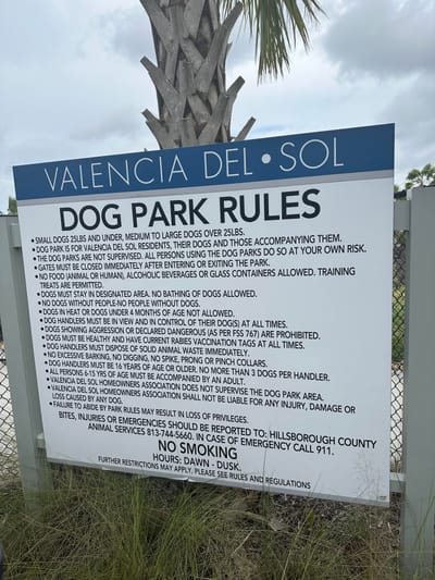 Dog Park Etiquette