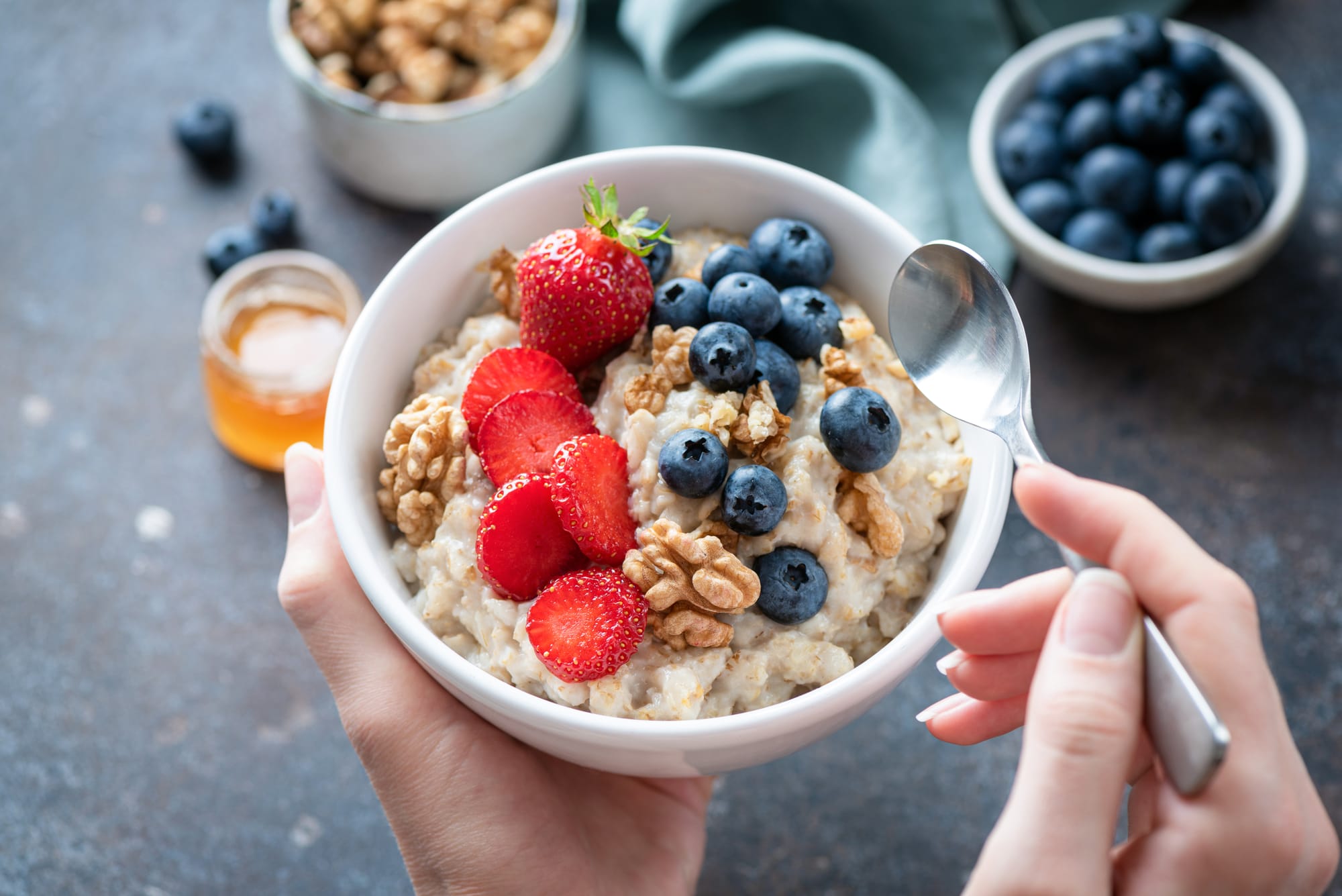 Oat and Barley Breakfast Porridge