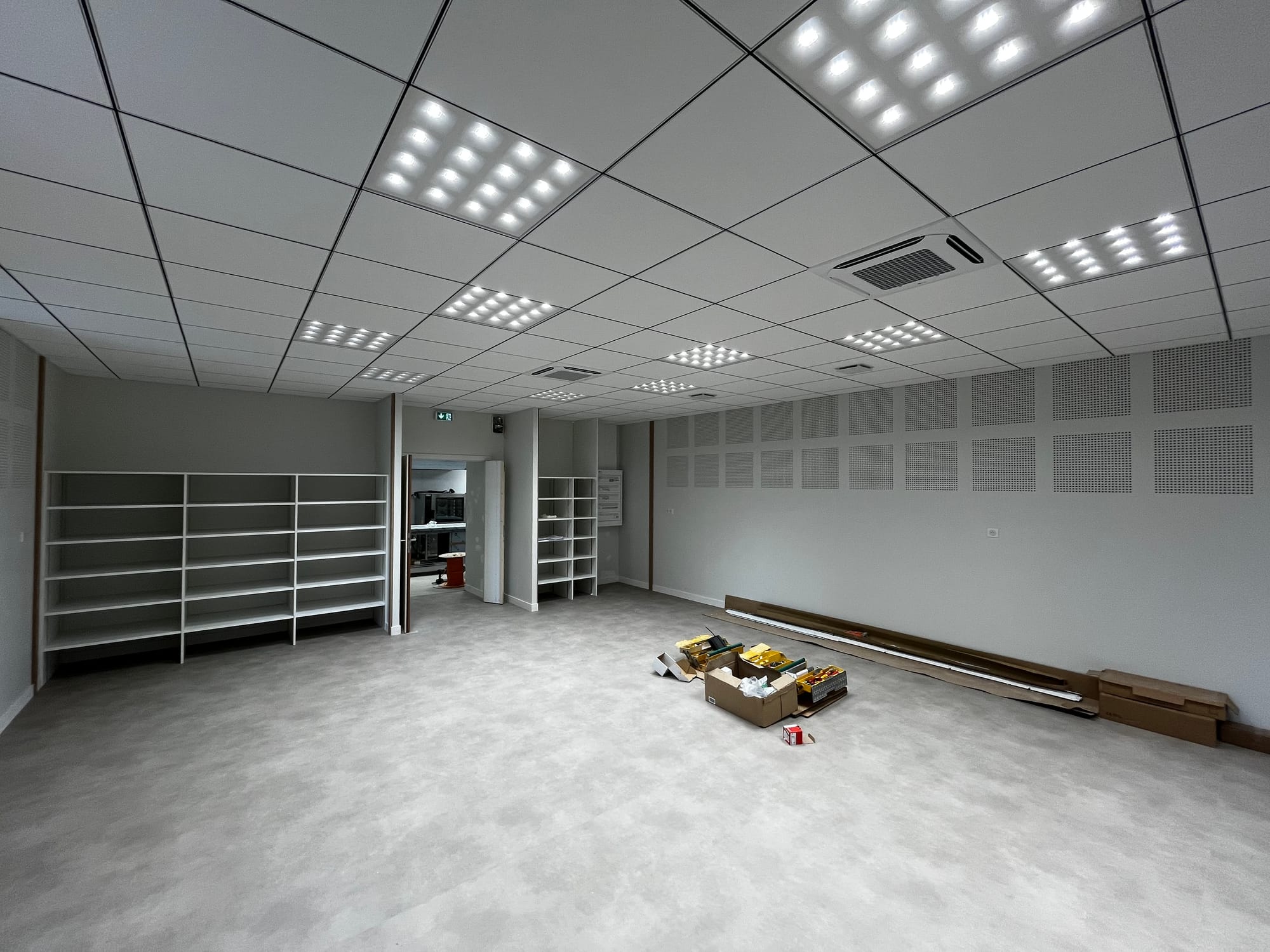 Après travaux de transformation et d'isolation