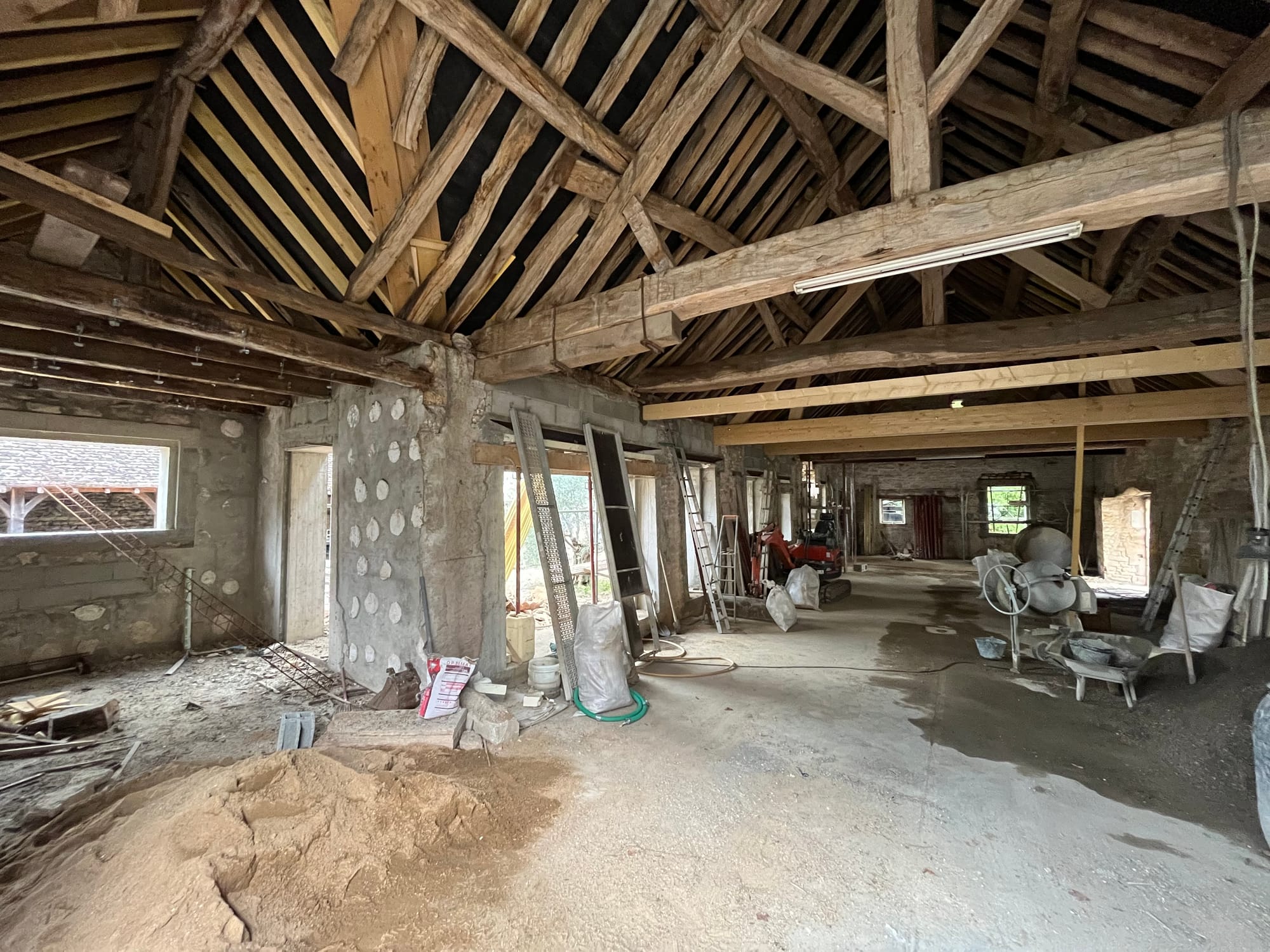 Travaux de maçonnerie