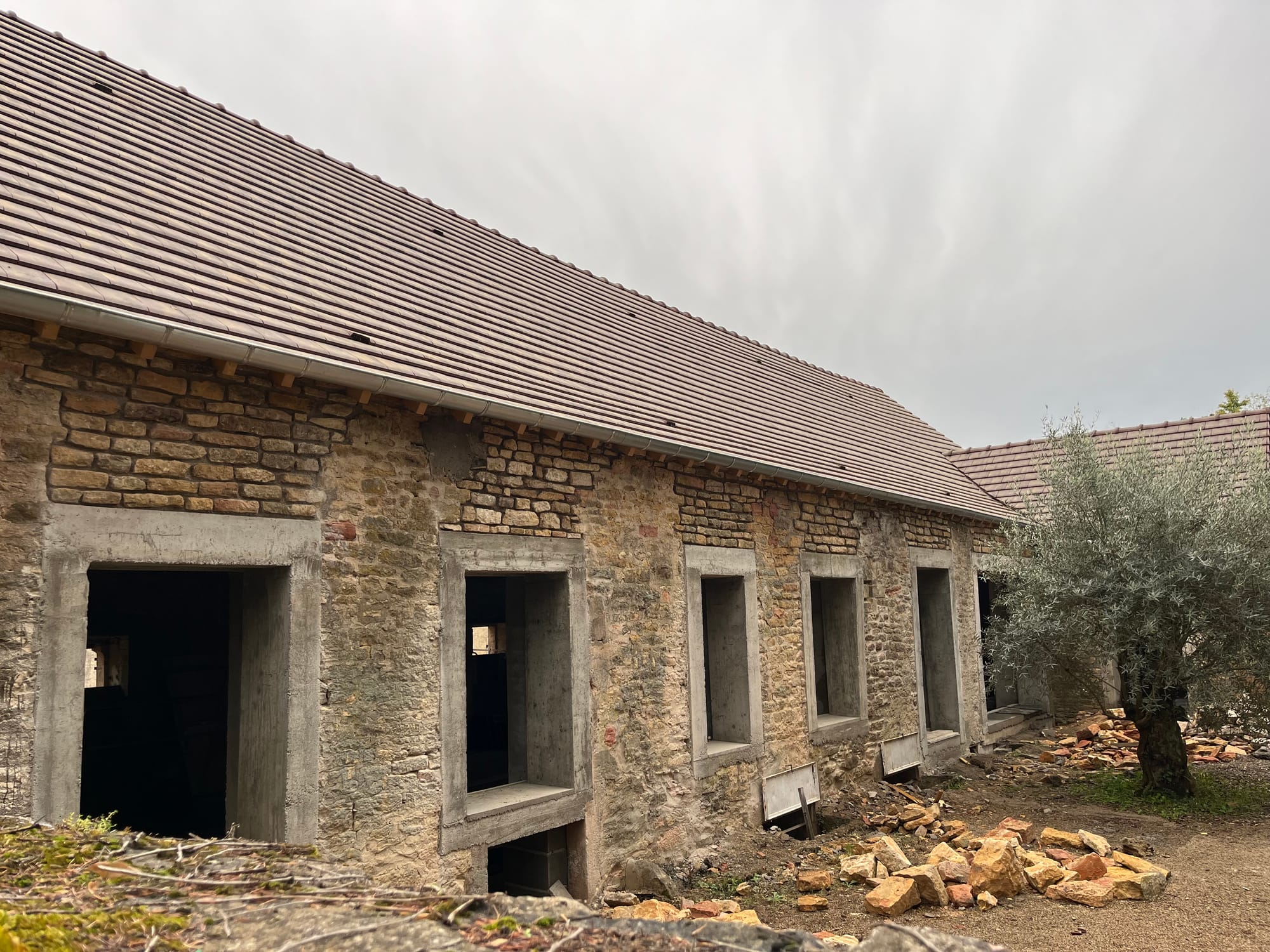 Travaux de maçonnerie