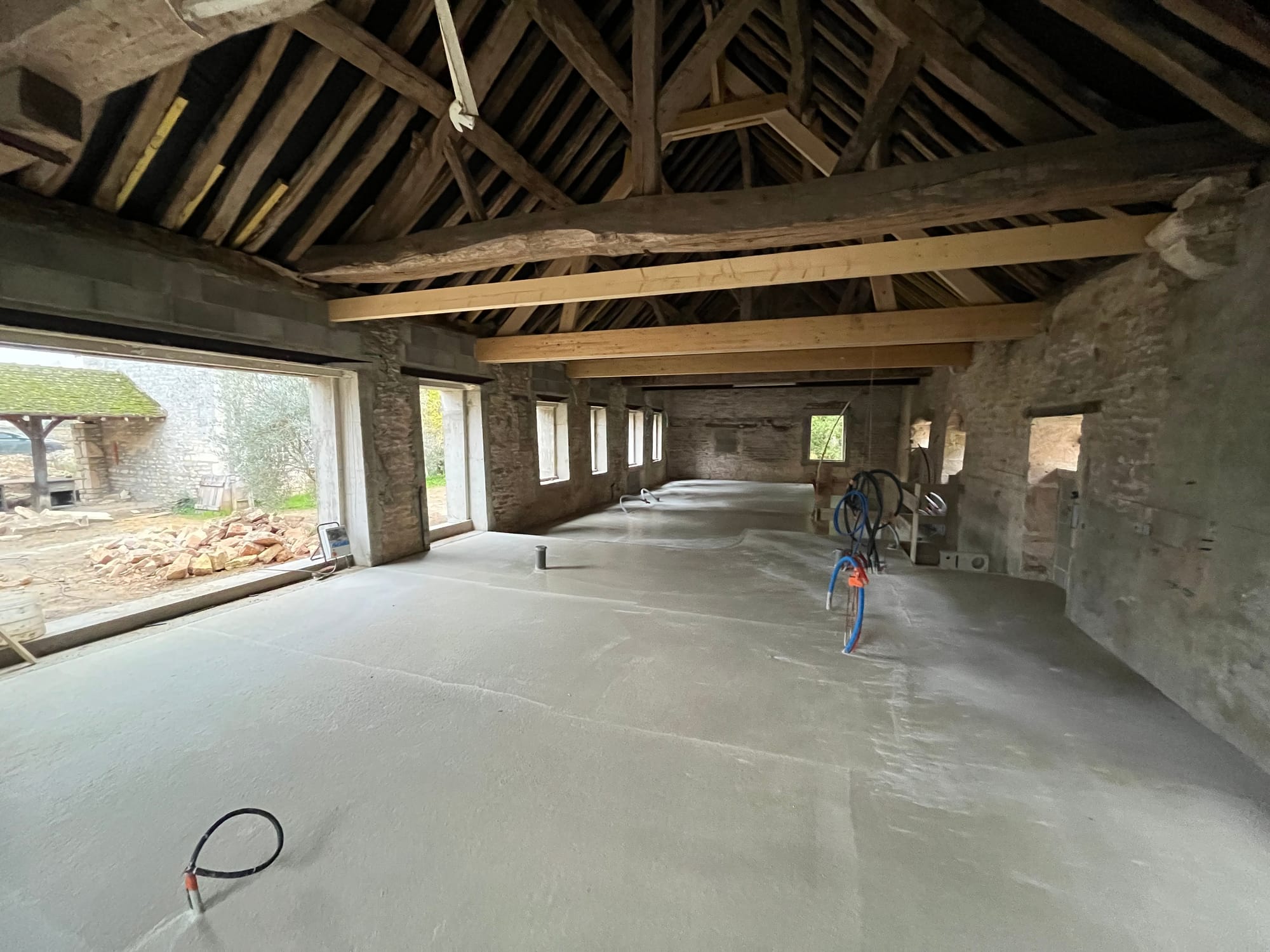 Travaux de maçonnerie