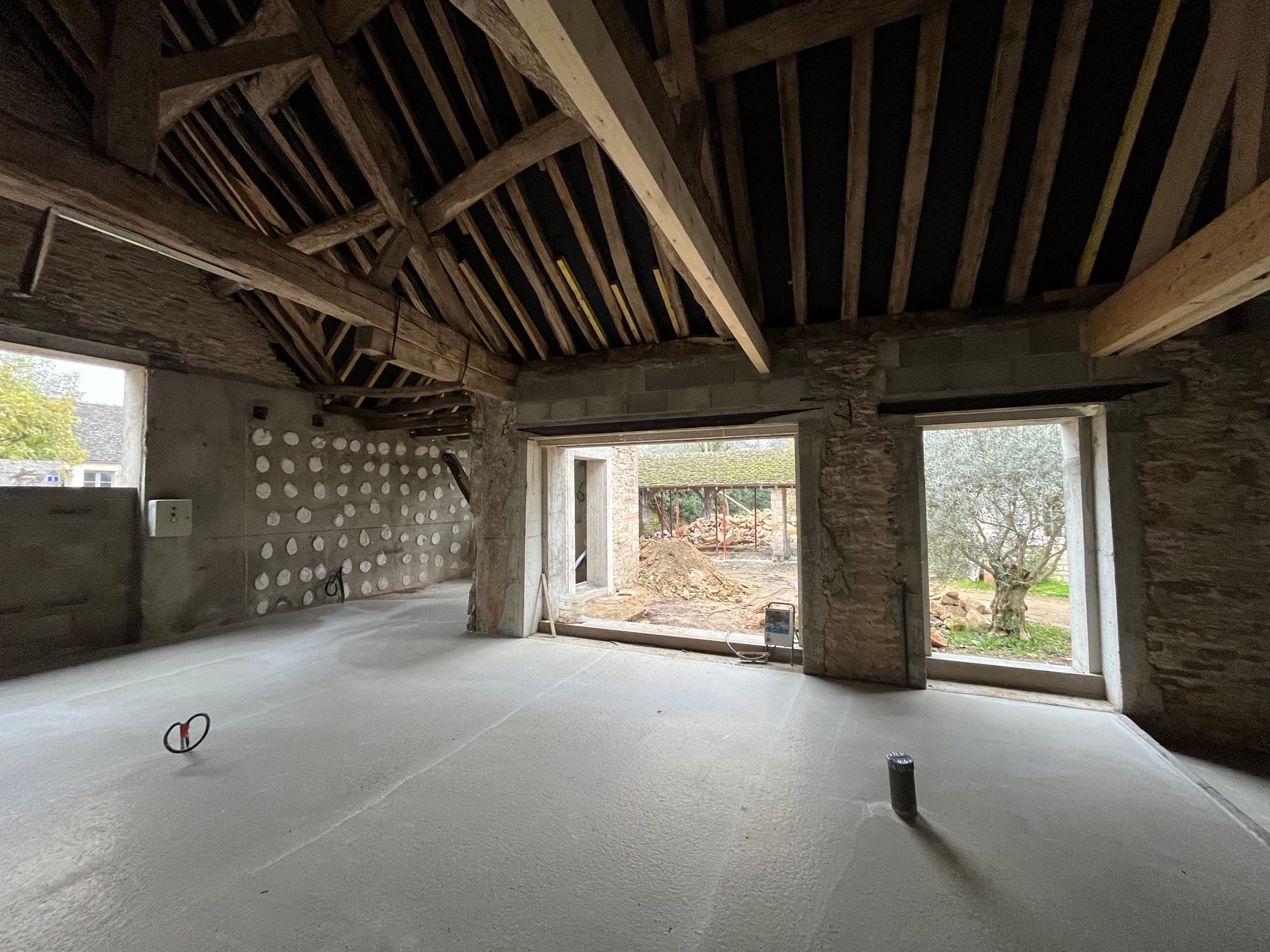 Travaux de maçonnerie