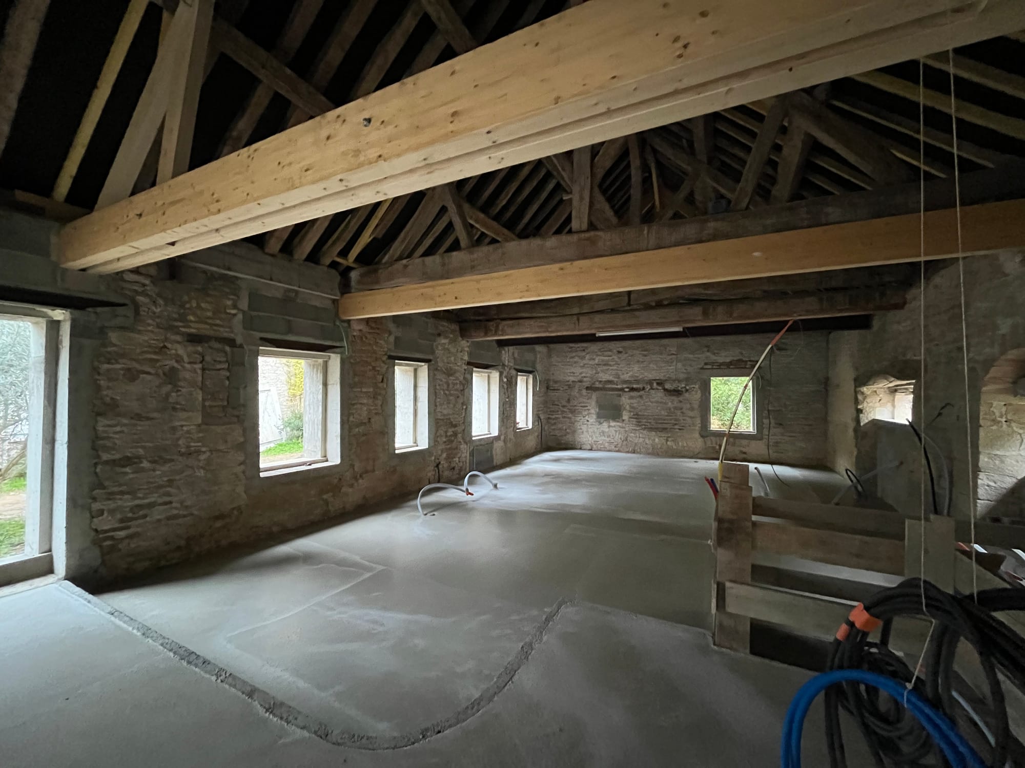 Travaux de maçonnerie