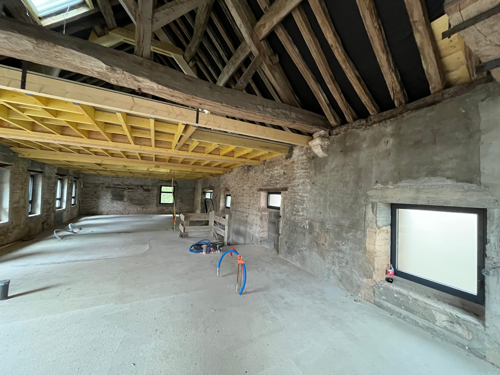 Pose des menuiseries