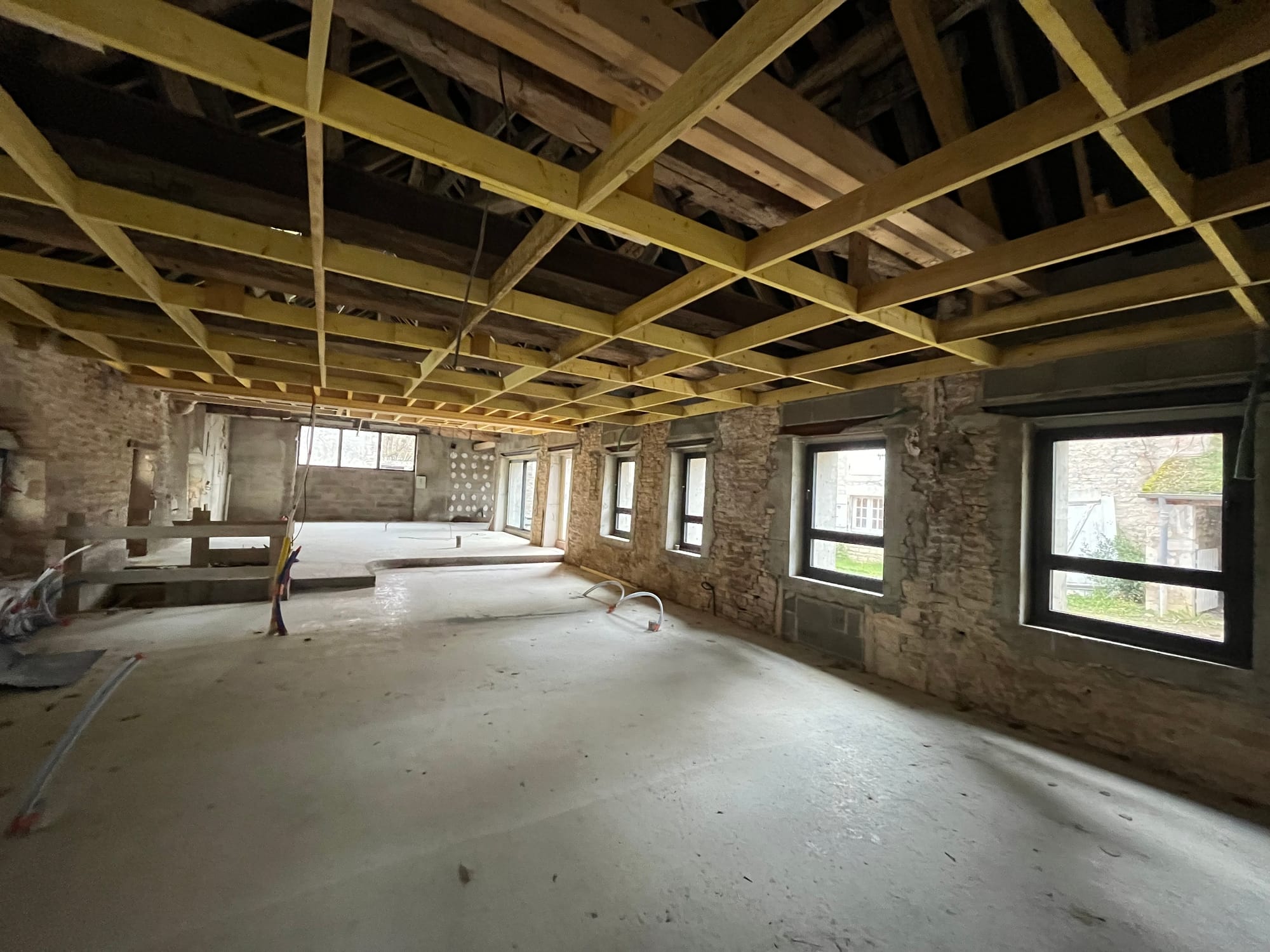 Pose des menuiseries