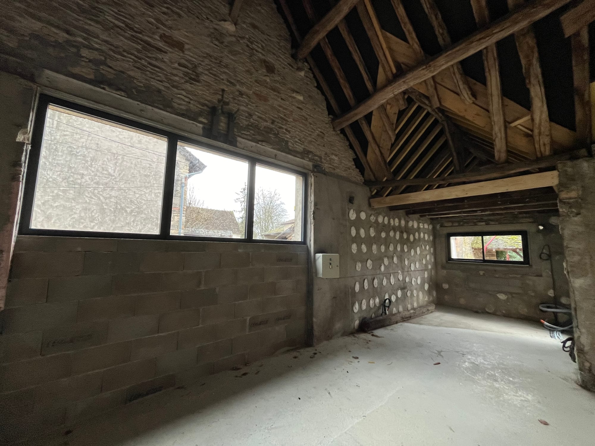 Pose des menuiseries