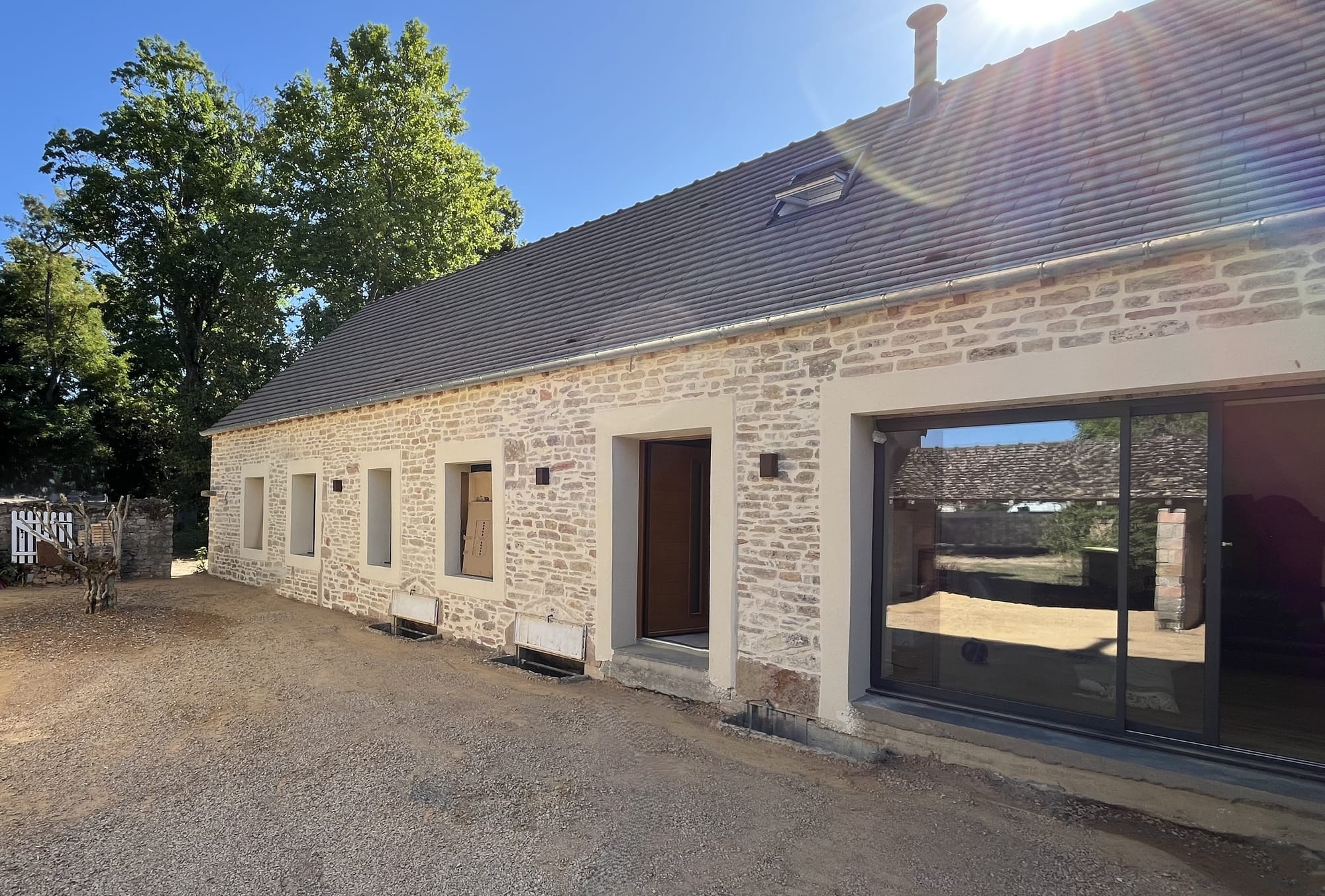 Finitions extérieures et intérieures