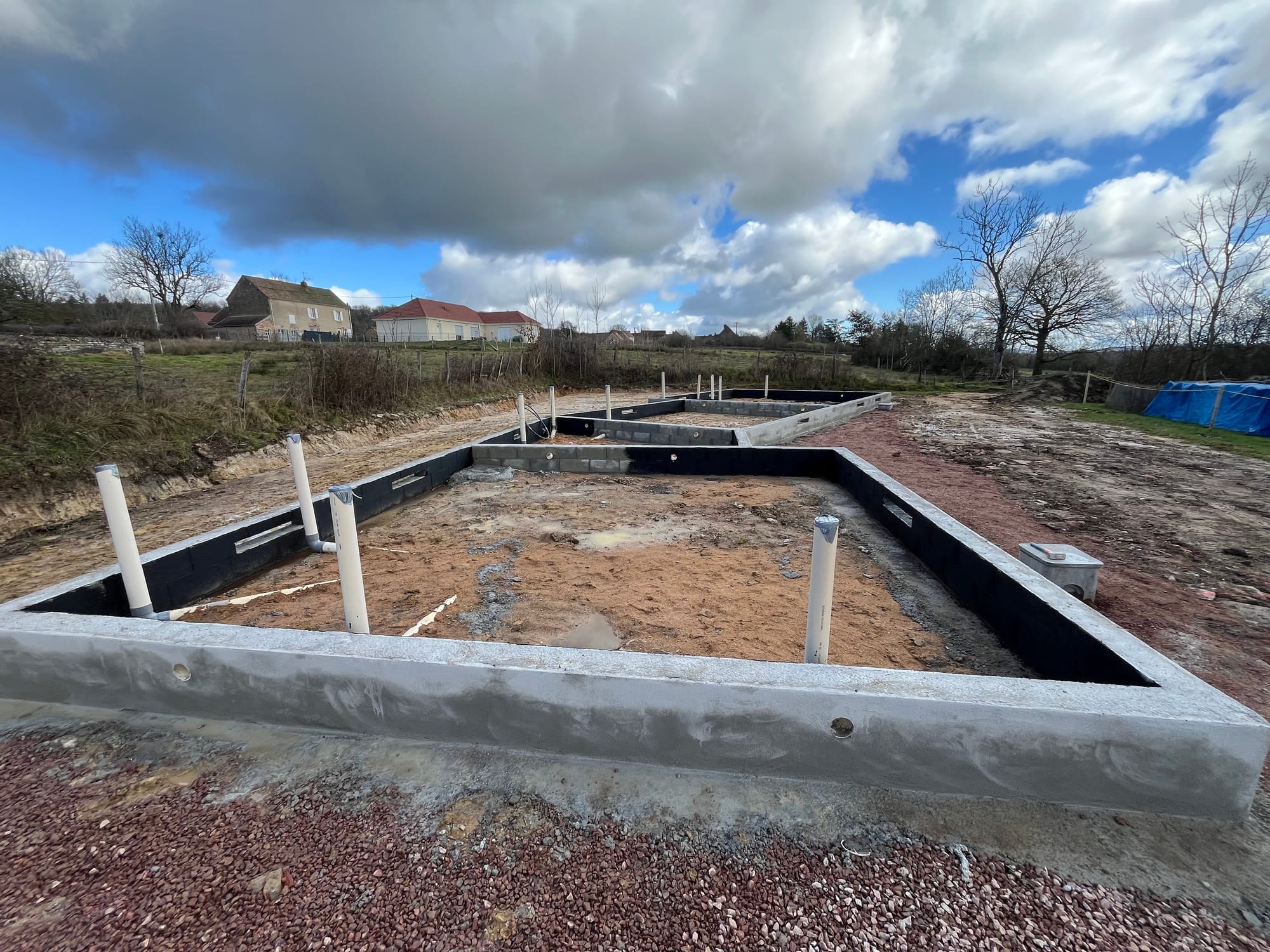 Fondations et soubassement