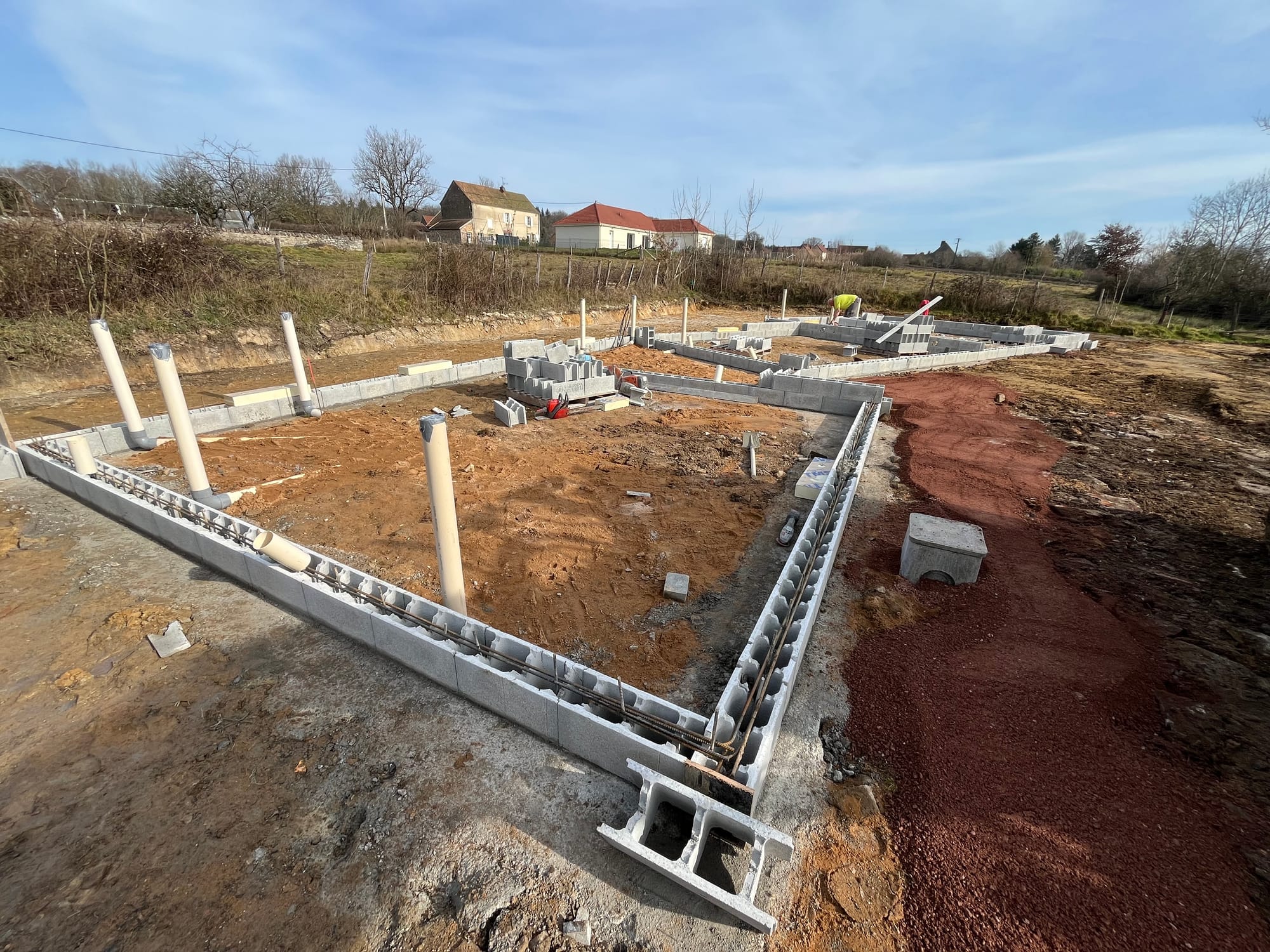 Fondations et soubassement