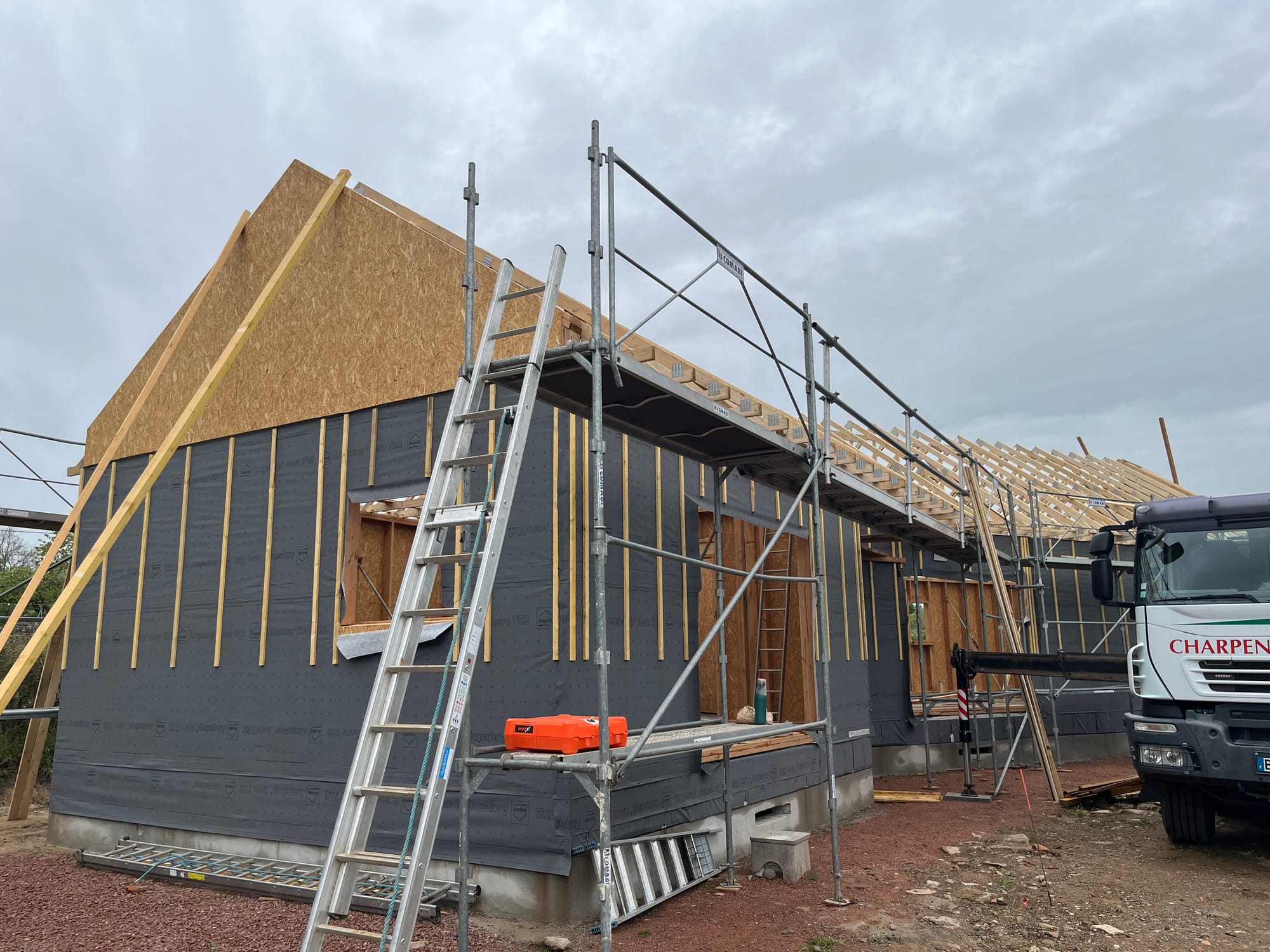 Construction de l'ossature