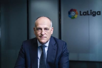 قد يتم طرد تيباس رئيس رابطة الدوري الإسباني،من منصبه وإيقافه بـعد شكوى ريال مدريد ضده.