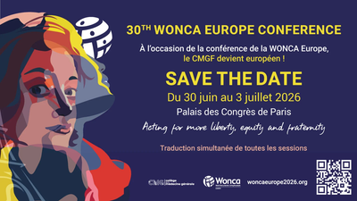 🌍🩺✨ La médecine générale à l’honneur au congrès WONCA Europe 2026 ! ✨🩺🌍