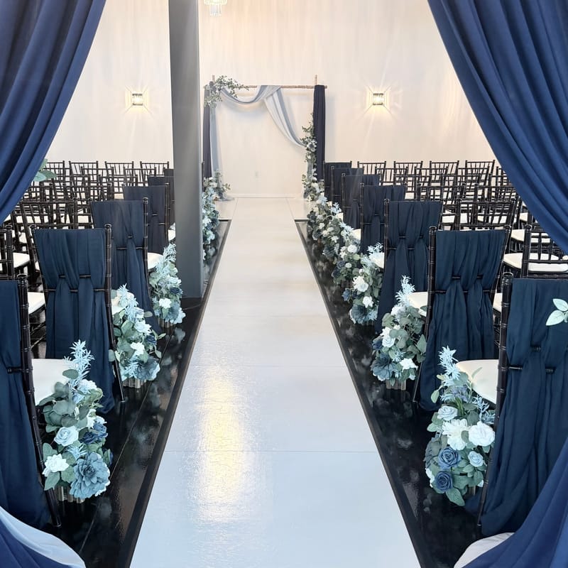 Something Blue Wedding Ceremony