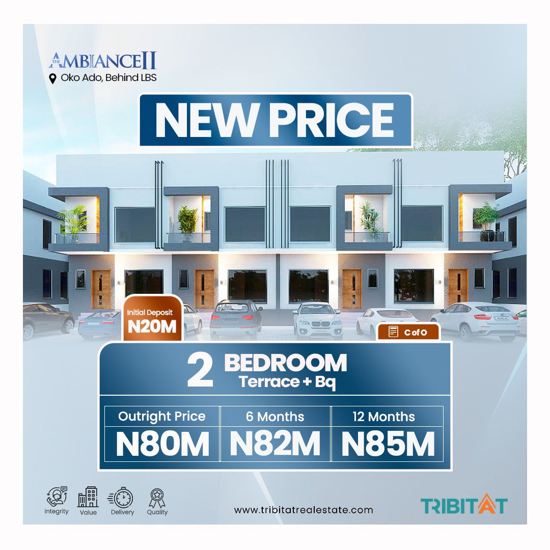 AMBIANCE 2.0, BEHIND LAGOS BUSINESS SCHOOL