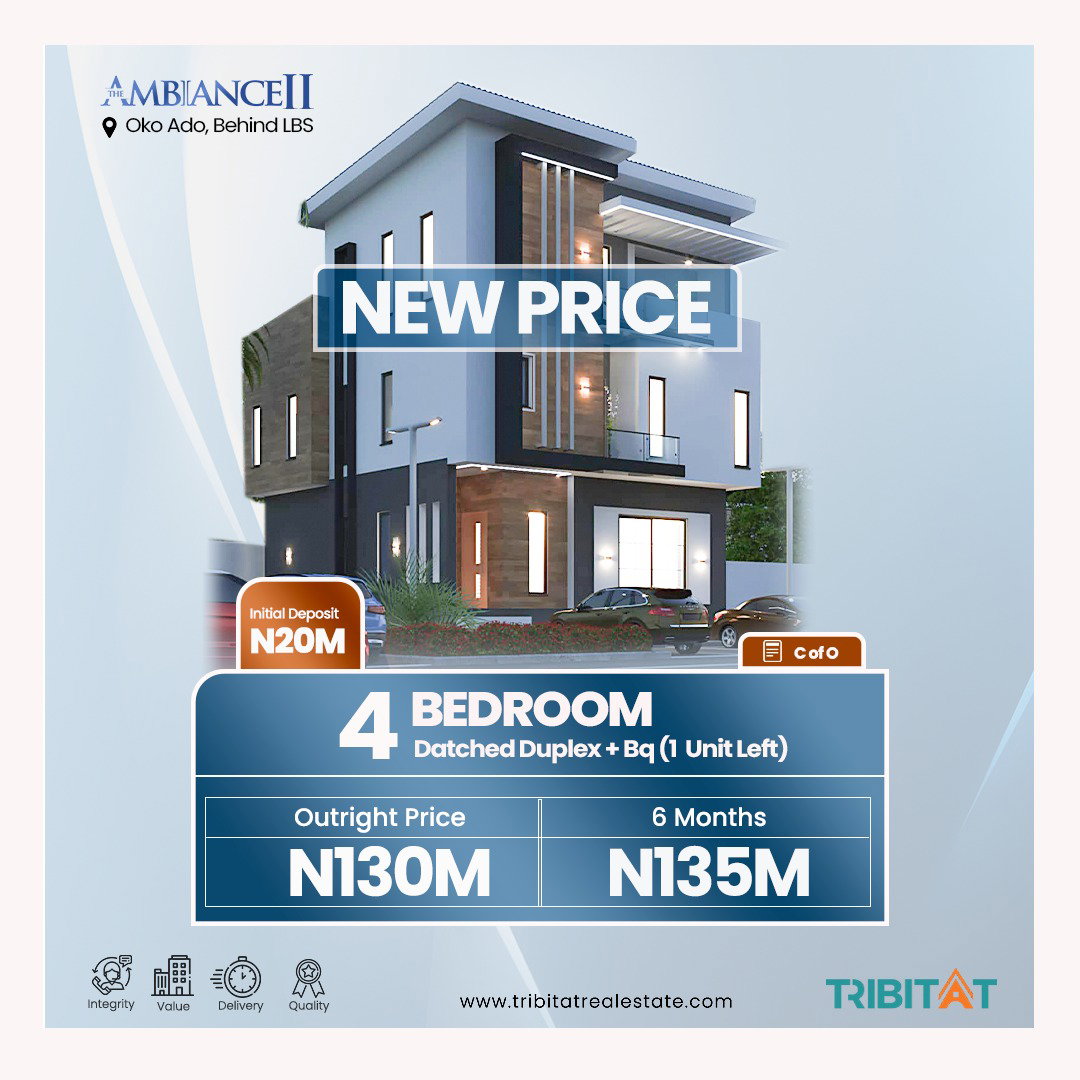 AMBIANCE 2.0, BEHIND LAGOS BUSINESS SCHOOL