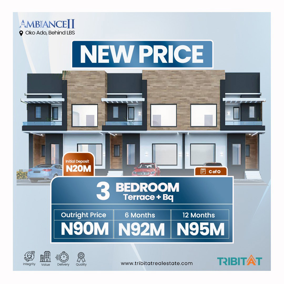 AMBIANCE 2.0, BEHIND LAGOS BUSINESS SCHOOL