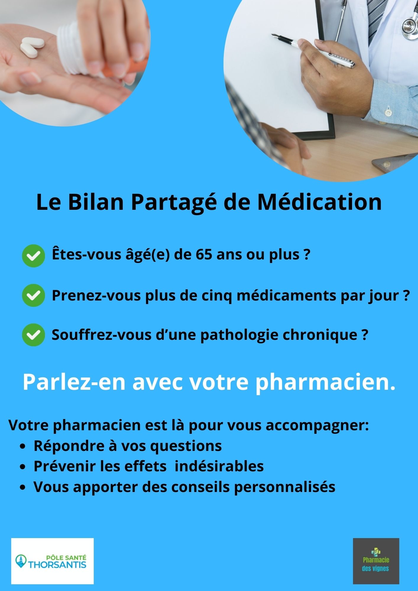 Le Bilan Partagé de médication