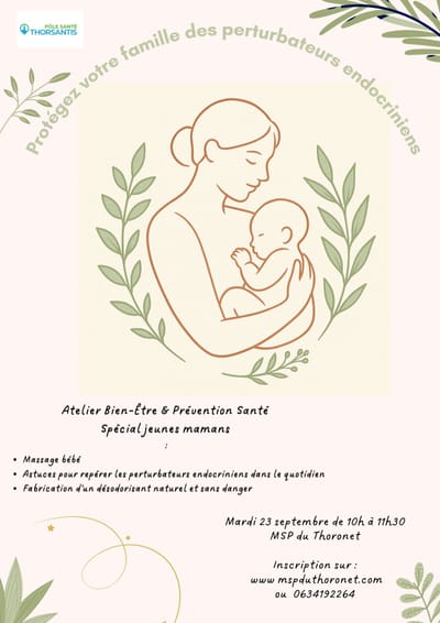 Atelier Bien-Etre et Prévention spécial jeunes maman.