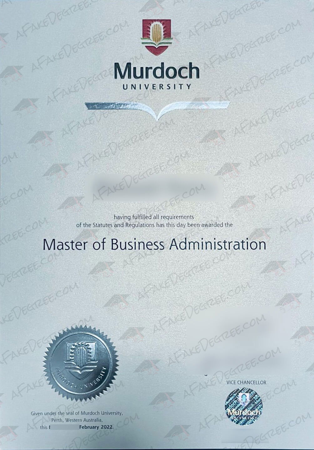  Buy Murdoch University diploma