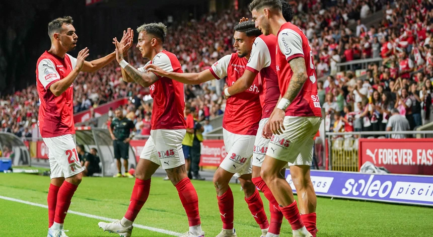 Braga vence Moreirense por 3-1 em noite inspirada de Rodrigo Zalazar