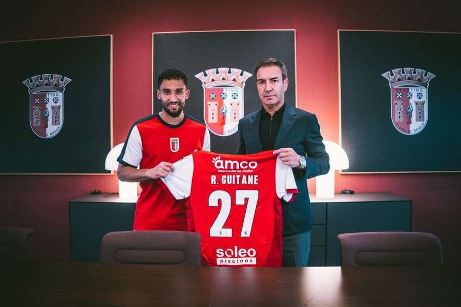 Rafik Guitane é reforço do Braga