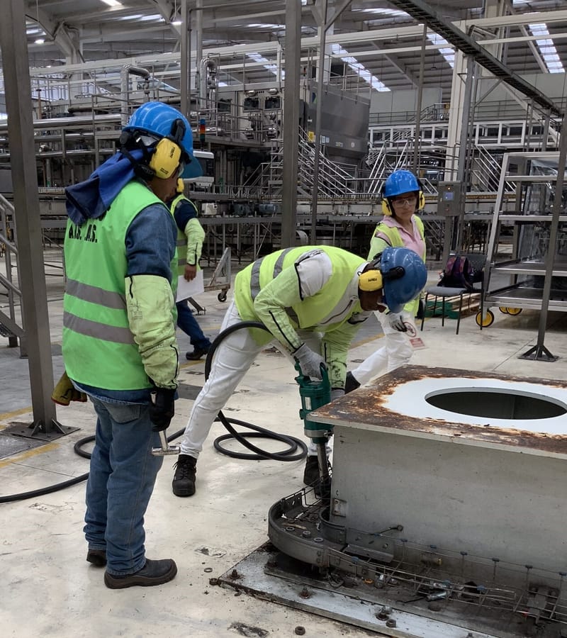 Desmontaje De Paletizadora Y Despaletizadora 