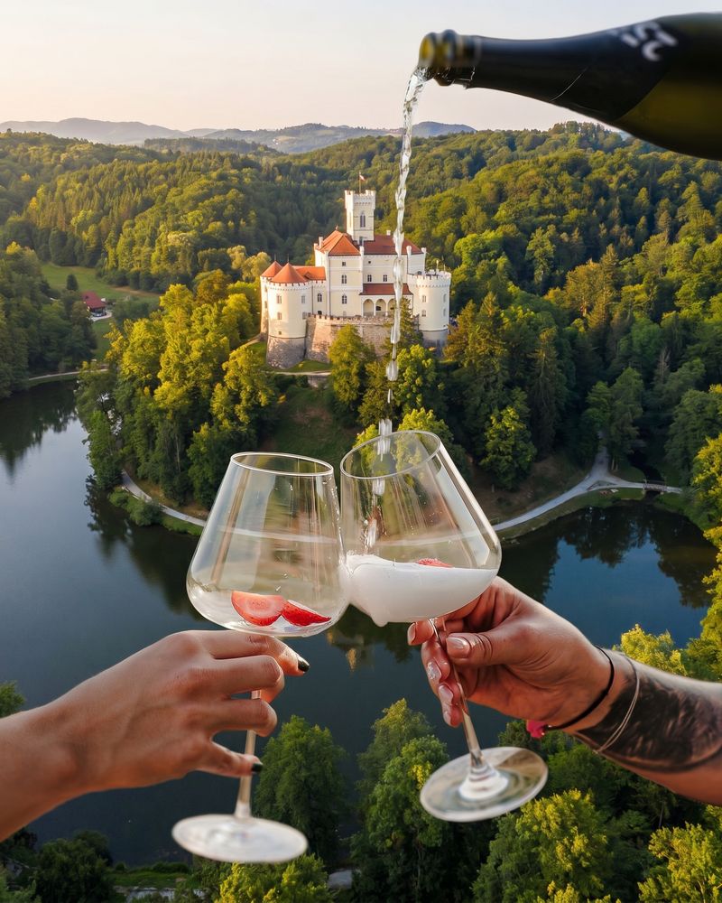 Trakošćan Castle & Wine Tasting Experience from Zagreb – History & Local Flavors