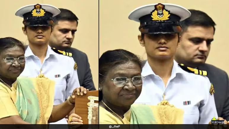Navy's Yashasvi Solanki Becomes First Woman Aide-De-Camp To President