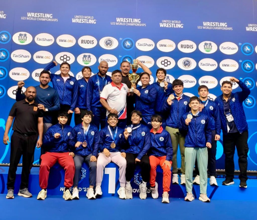 Sujeet Kalkal bags gold for India in U23 World Championships