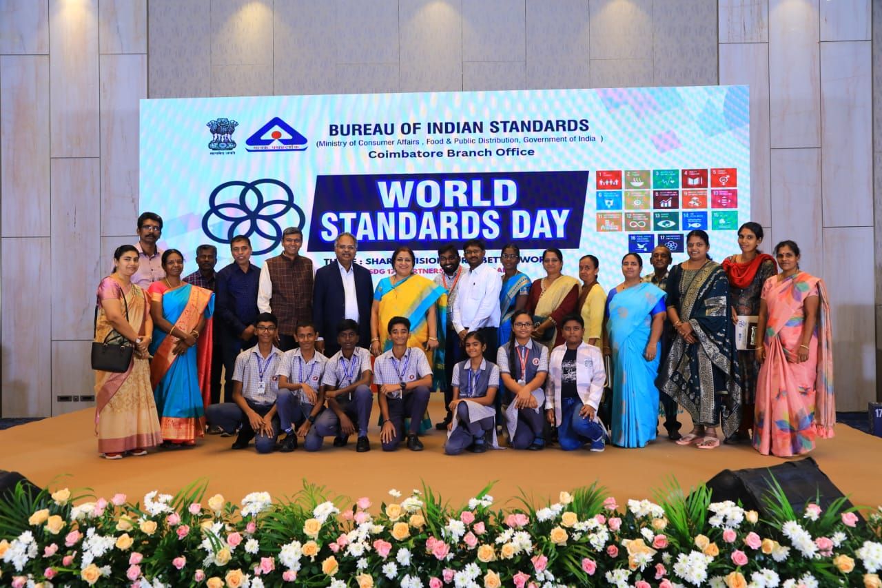Bureau of Indian Standards (BIS) celebrates World Standards Day in Coimbatore