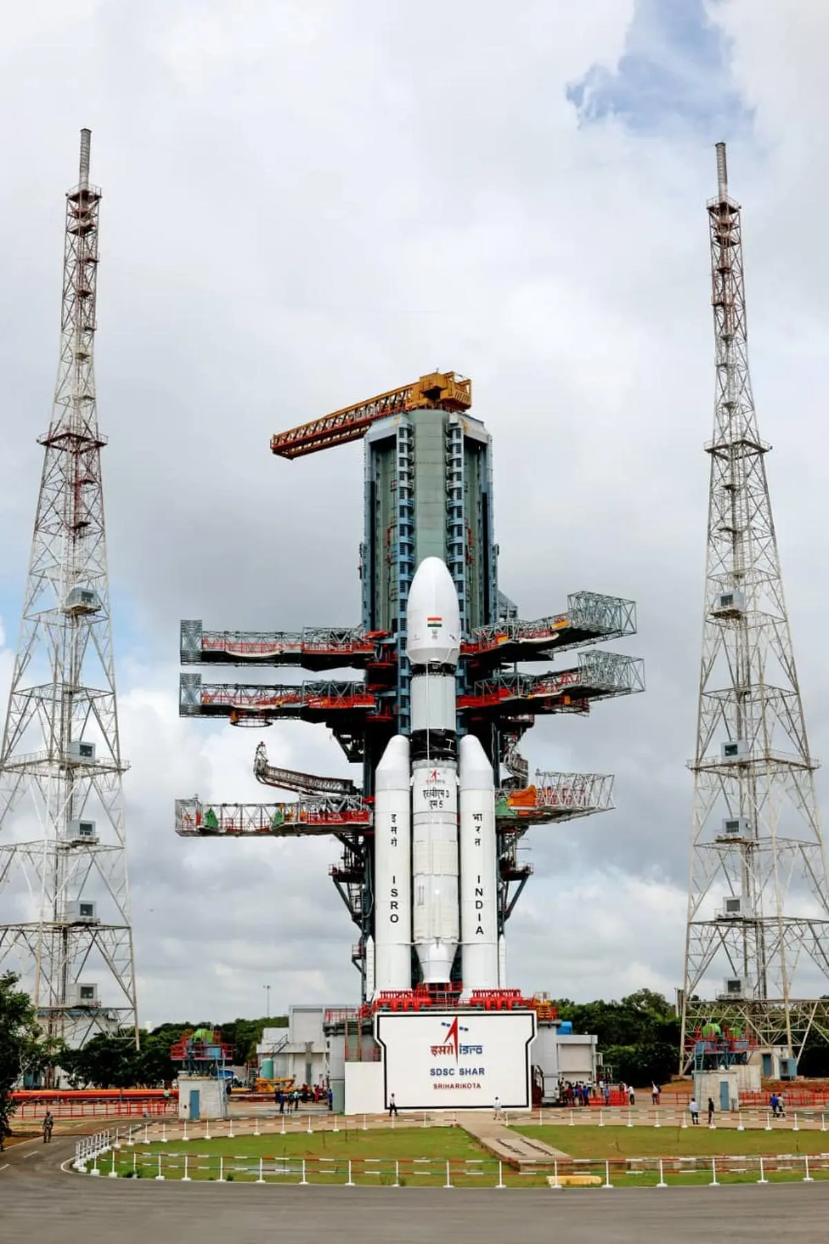 ISRO readies LVM3-M5 for launch of heaviest communication satellite CMS-03 (GSAT-7R)