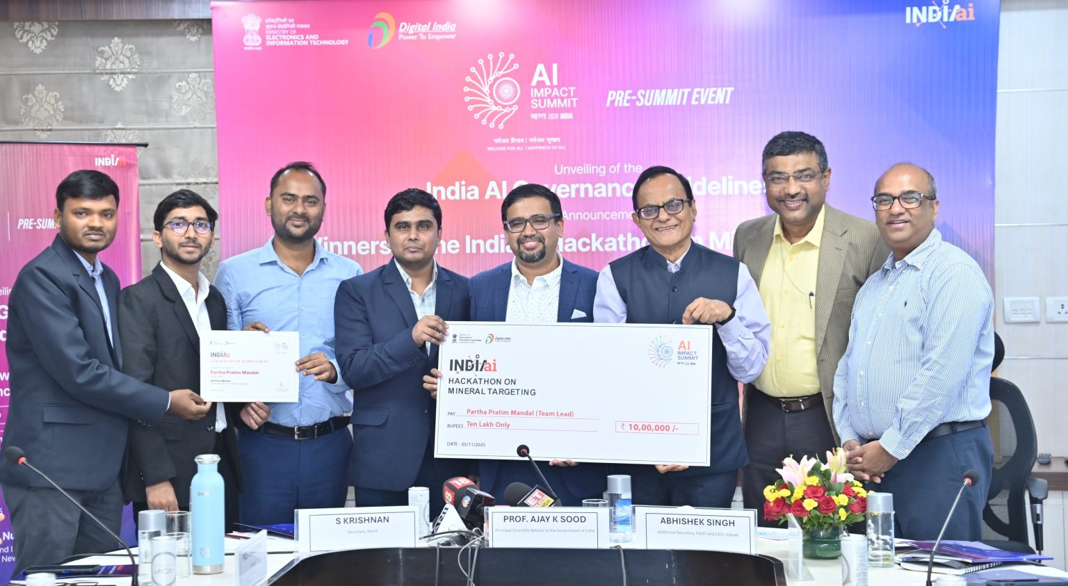 MeitY Unveils India AI Governance Guidelines to Promote Safe and Responsible AI Adoption