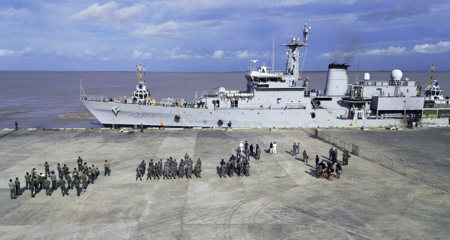 INS Savitri Arrives in Mozambique – Strengthening Bilateral Maritime Cooperation