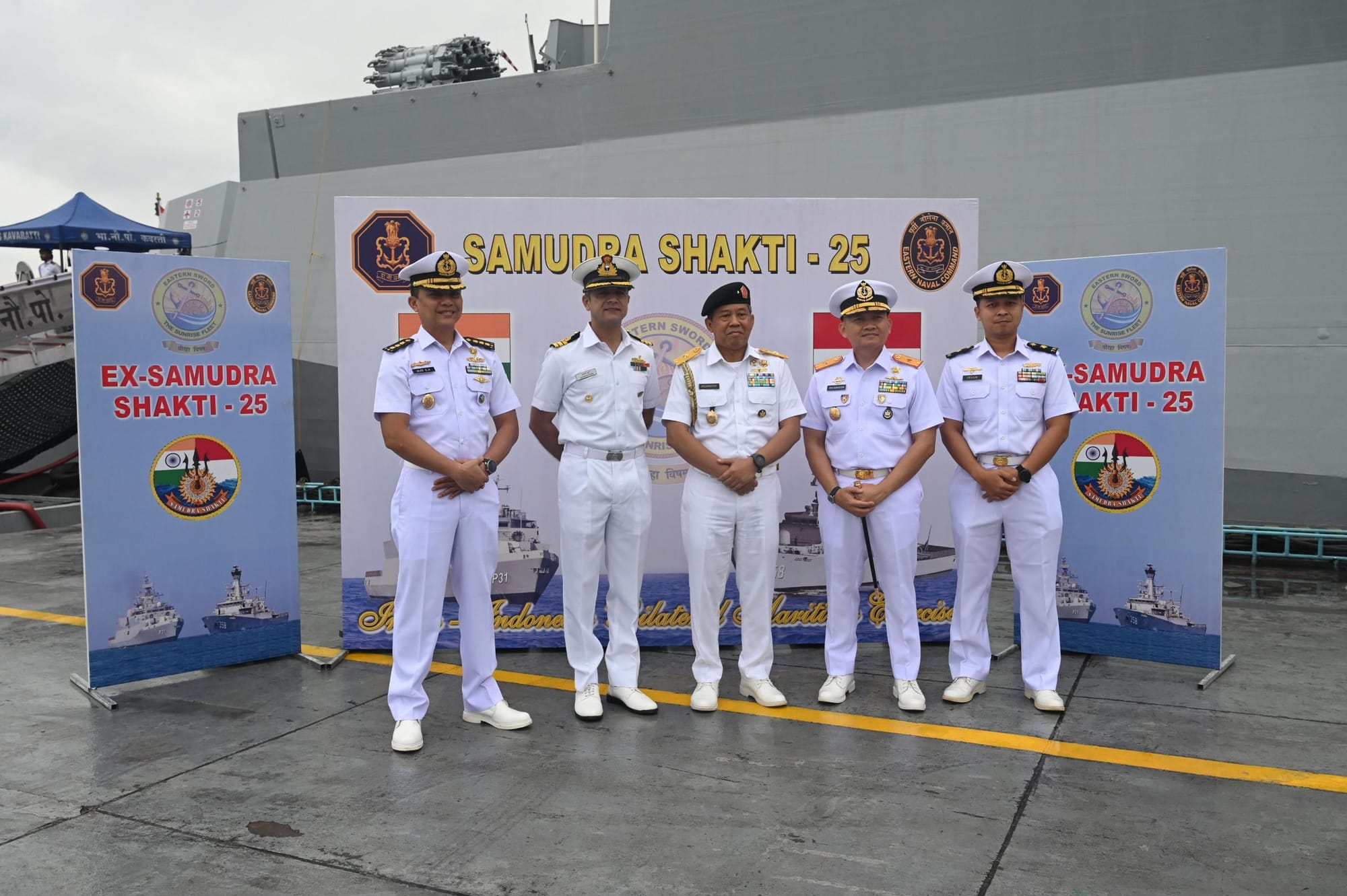 INDIAN NAVY HOSTS FIFTH EDITION OF BILATERAL EXERCISE 'SAMUDRA SHAKTI' – 2025 WITH INDONESIAN NAVY AT VISAKHAPATNAM