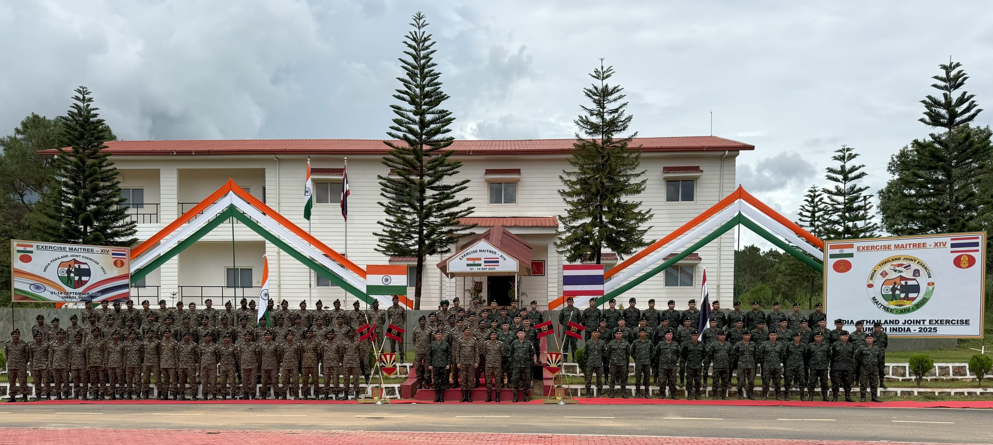 INDIA - THAILAND JOINT MILITARY EXERCISE MAITREE - XIV COMMENCES IN MEGHALAYA