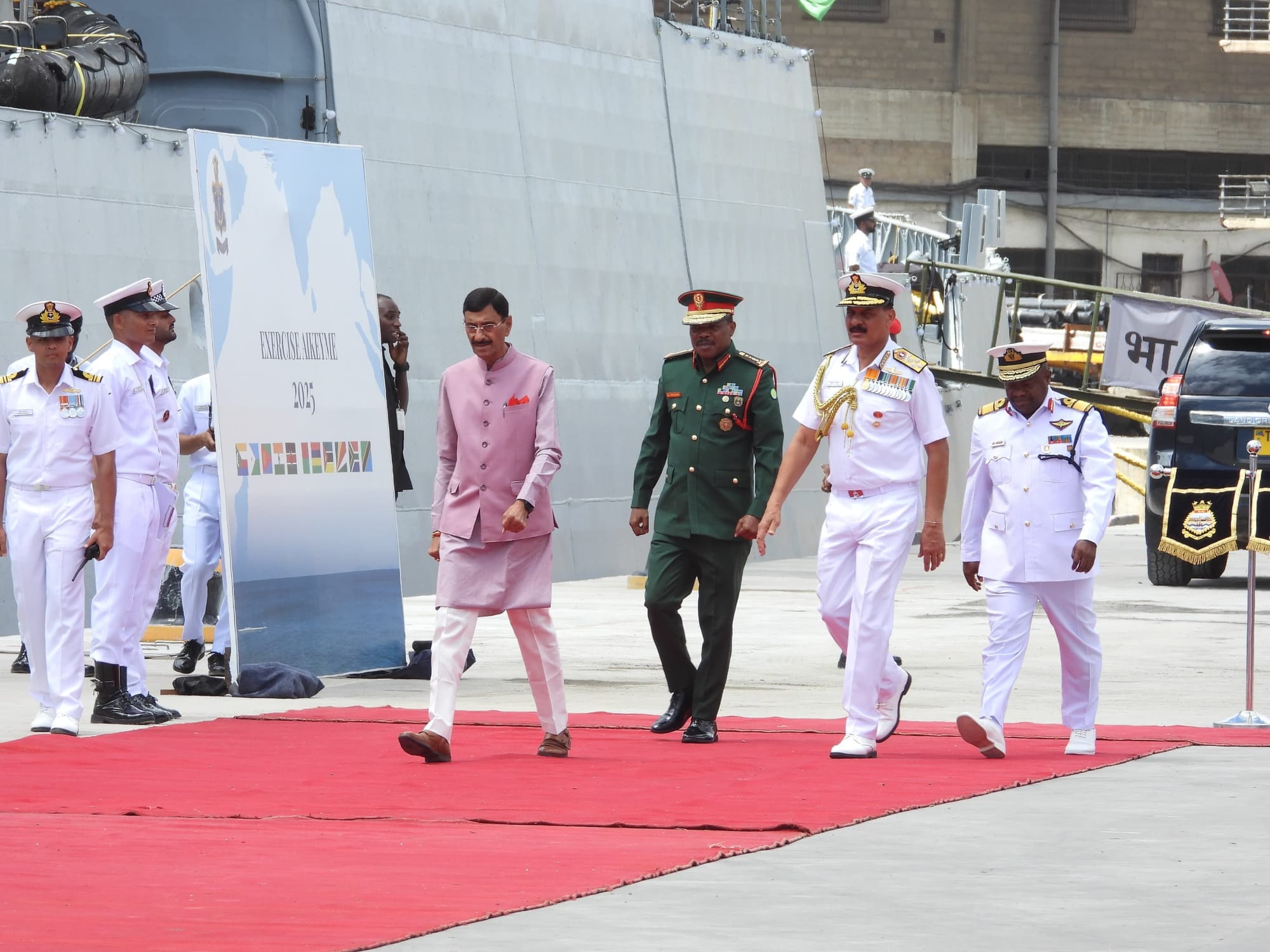 Africa India Key Maritime Engagement (AIKEYME) 2025 Inauguration