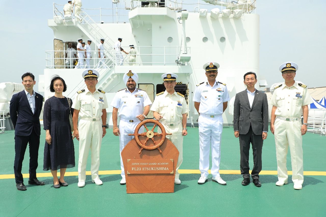 Japan Coast Guard Ship ‘Itsukushima’ Arrives in Chennai to Strengthen India-Japan Maritime Ties