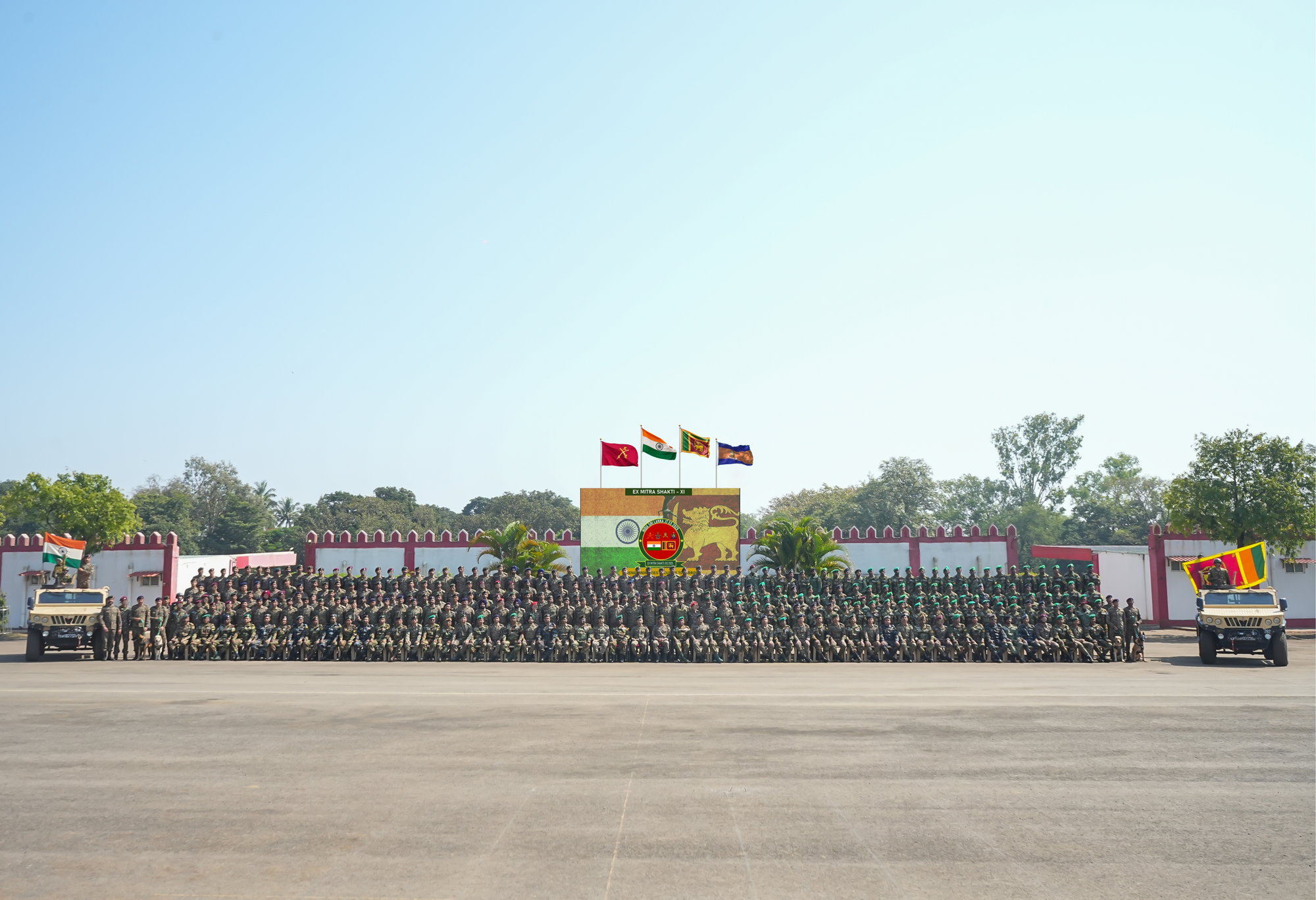 INDIA - SRI LANKA JOINT EXERCISE MITRA SHAKTI XI – 2025 COMMENCED TODAY