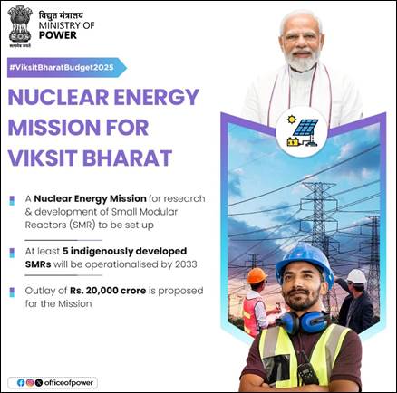 Nuclear Power in Union Budget 2025-26